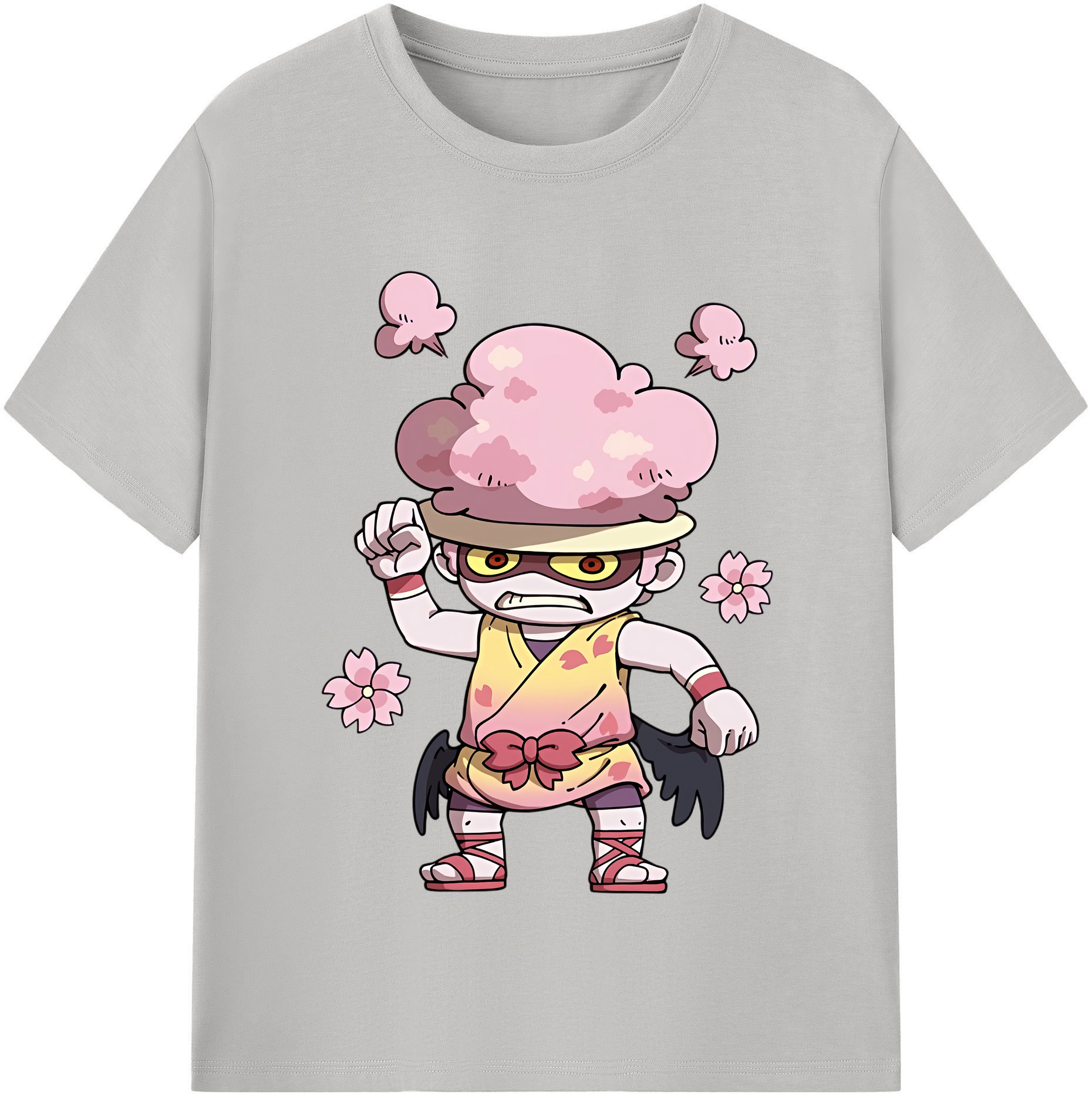 （画像用） 妖怪ウォッチ Yo-kai Watch レディースカジュアルプリントTシャツ（綿100％）