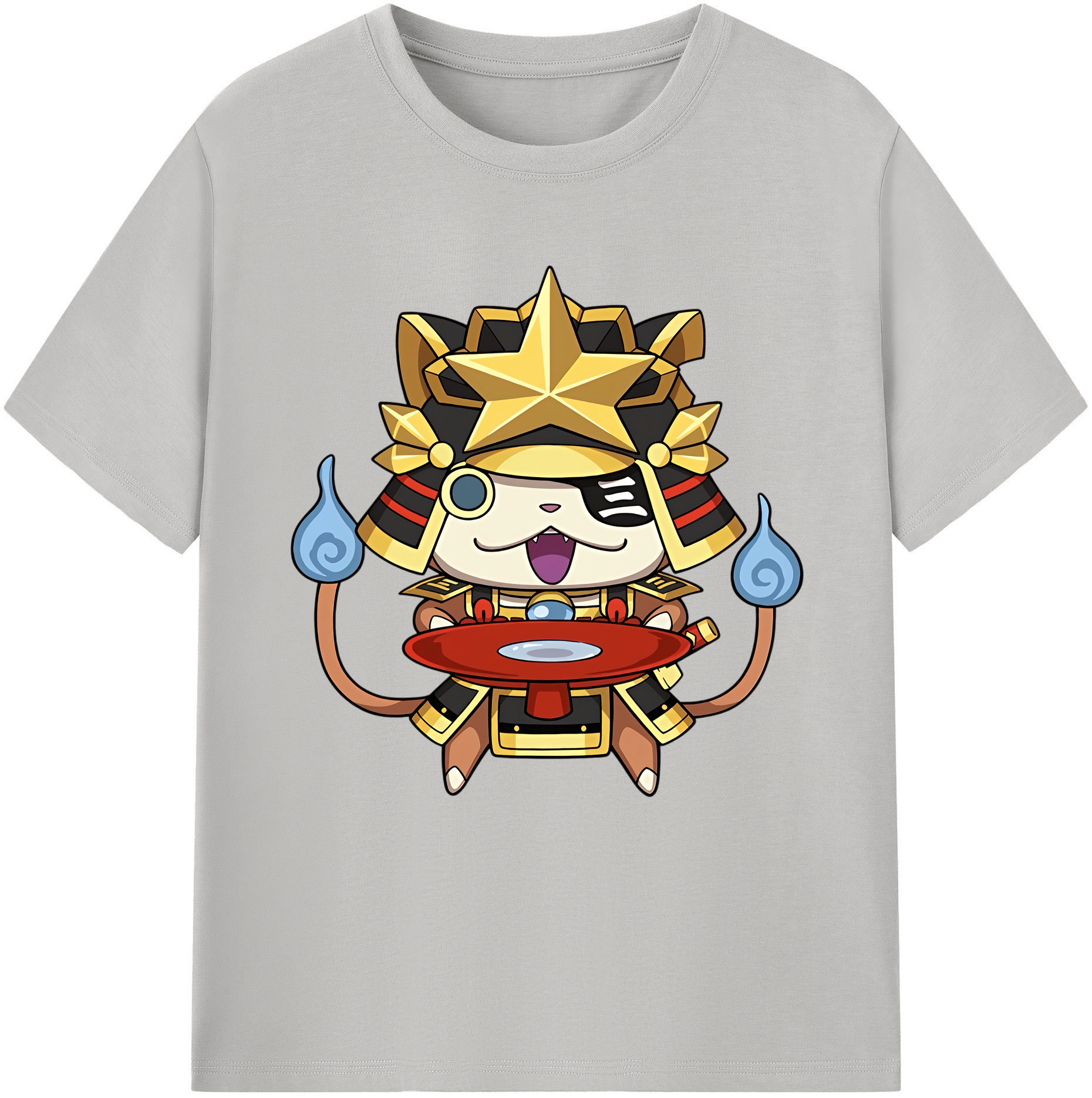 （画像用） 妖怪ウォッチ Yo-kai Watch レディースカジュアルプリントTシャツ（綿100％）