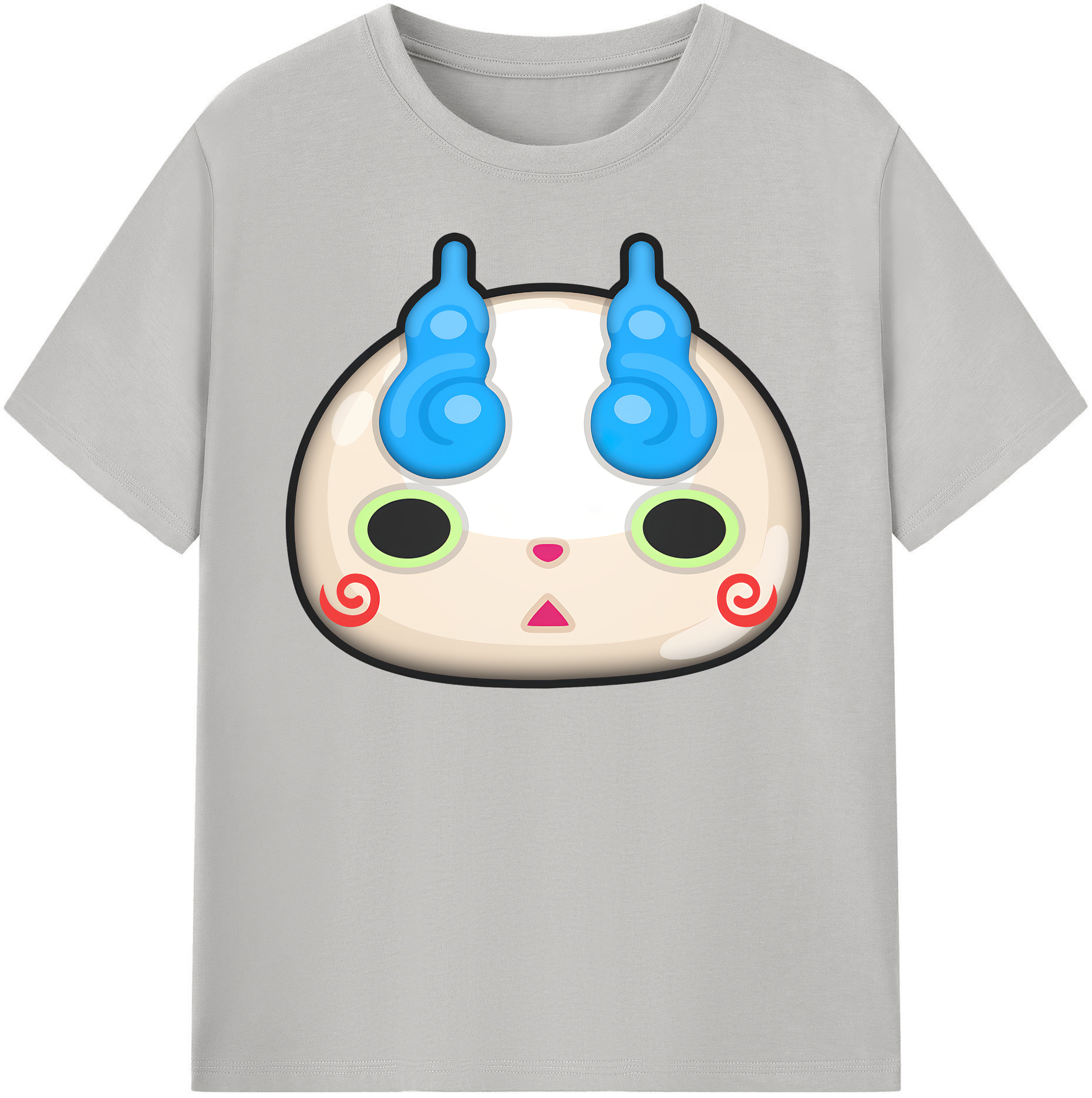 （画像用） 妖怪ウォッチ Yo-kai Watch レディースカジュアルプリントTシャツ（綿100％）