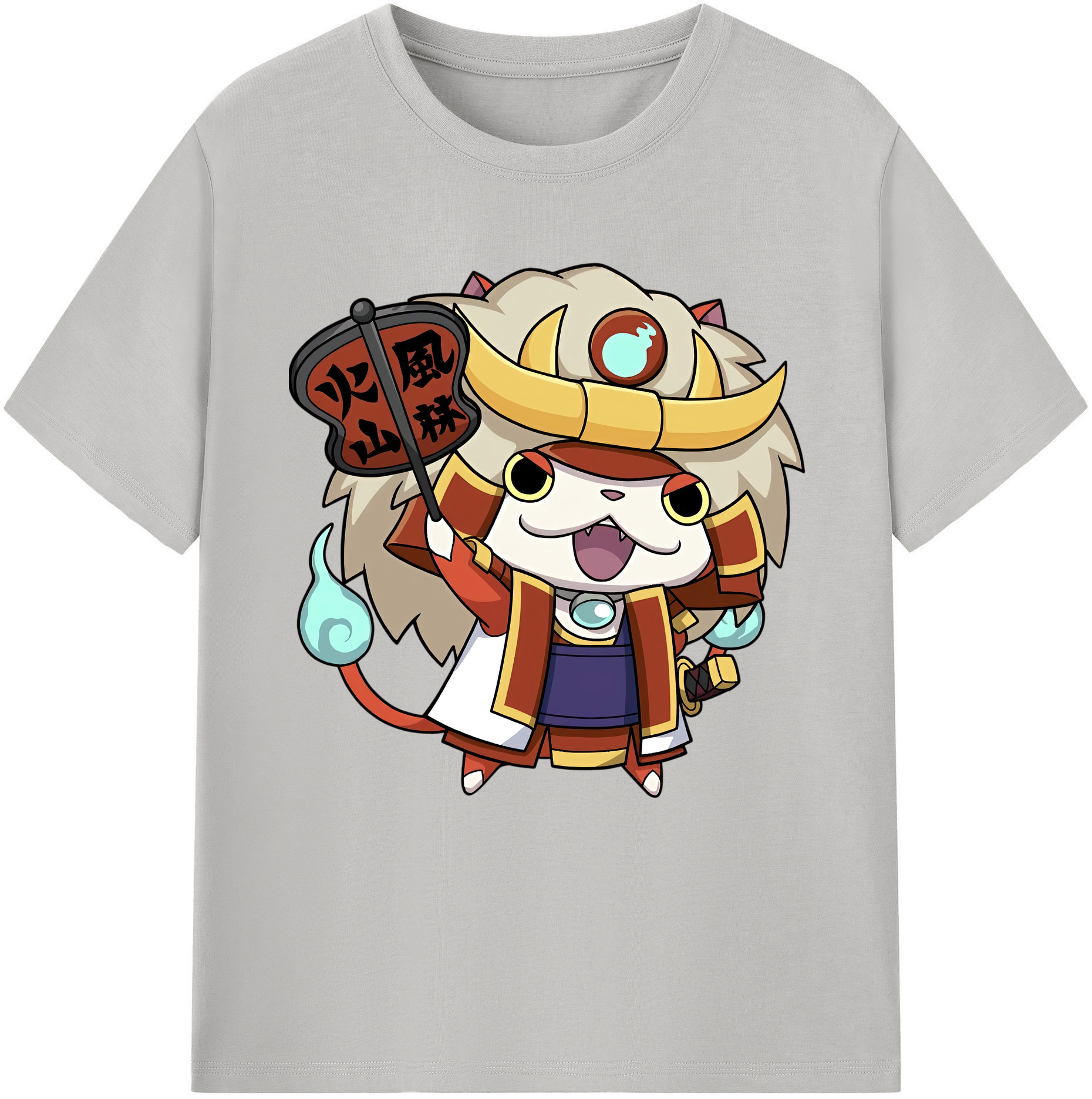 （画像用） 妖怪ウォッチ Yo-kai Watch レディースカジュアルプリントTシャツ（綿100％）