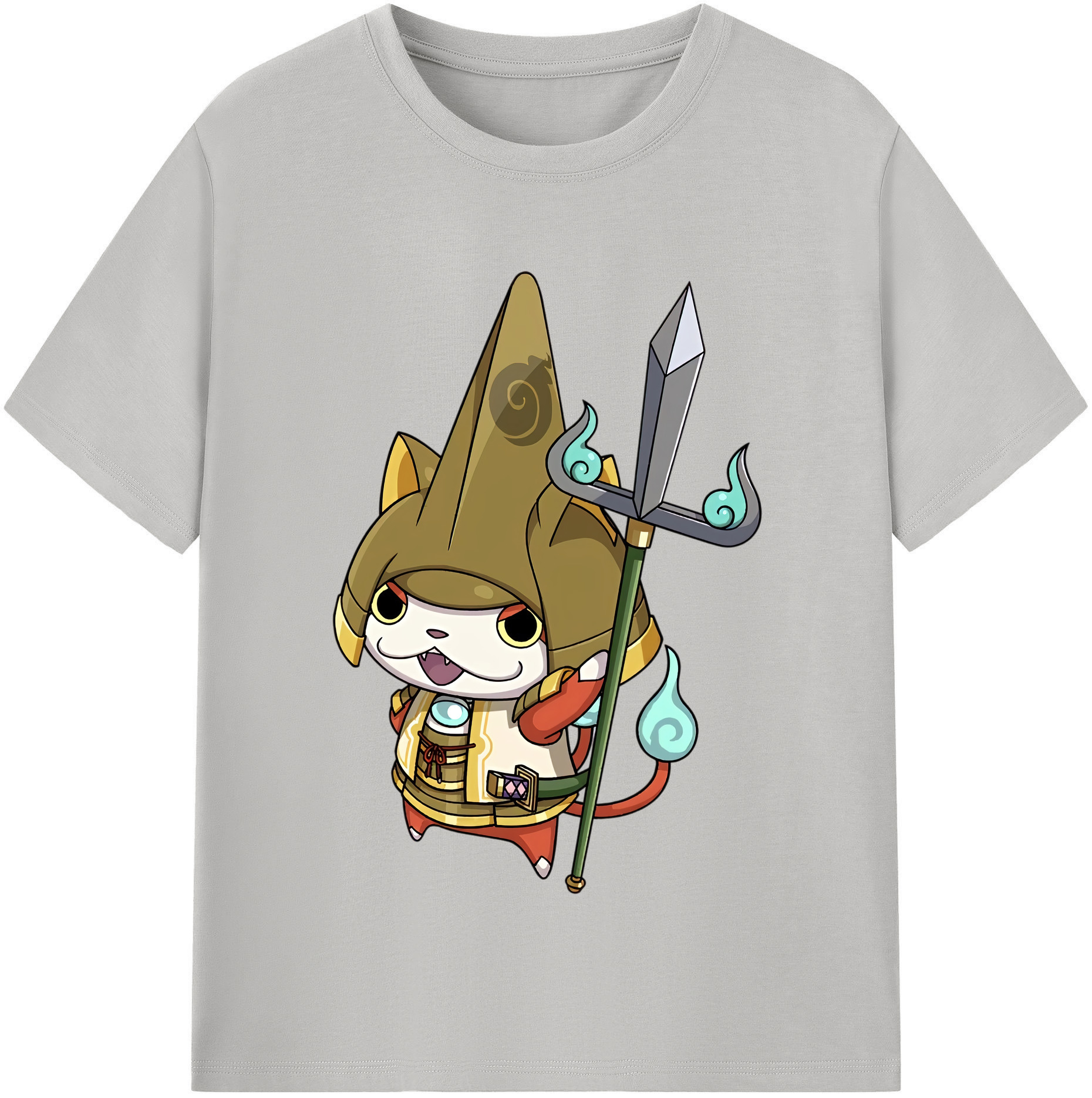 （画像用） 妖怪ウォッチ Yo-kai Watch レディースカジュアルプリントTシャツ（綿100％）