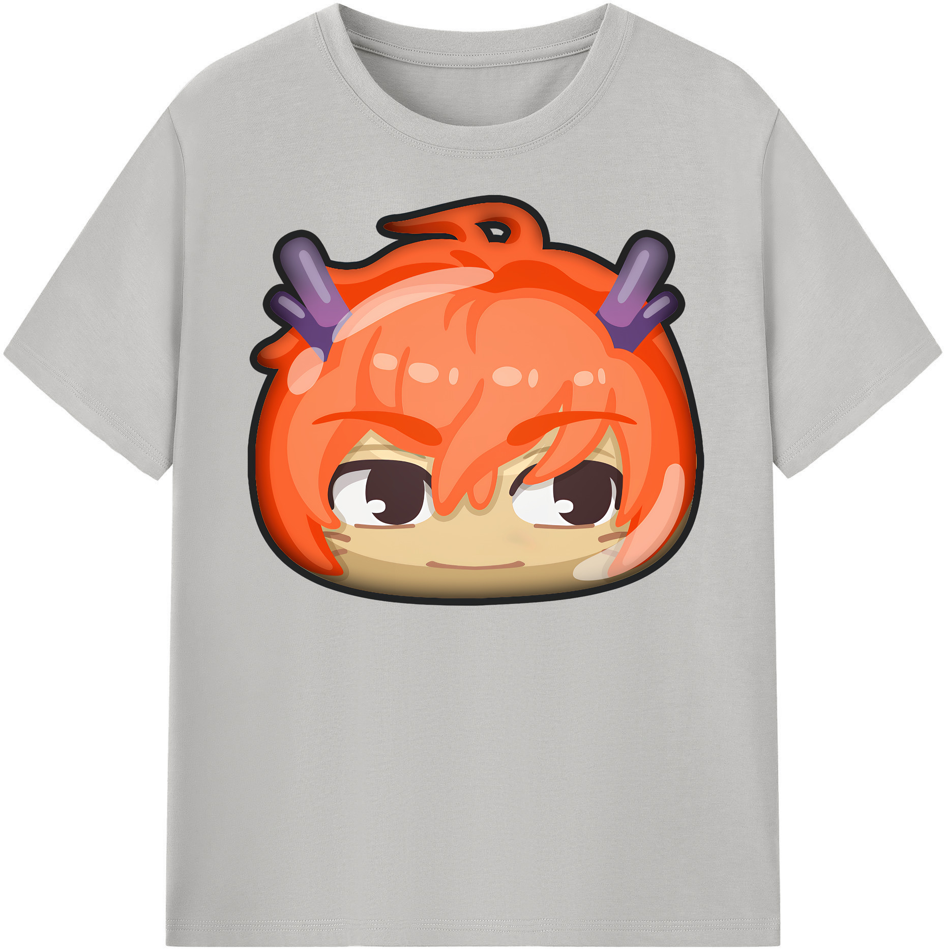 （画像用） 妖怪ウォッチ Yo-kai Watch レディースカジュアルプリントTシャツ（綿100％）