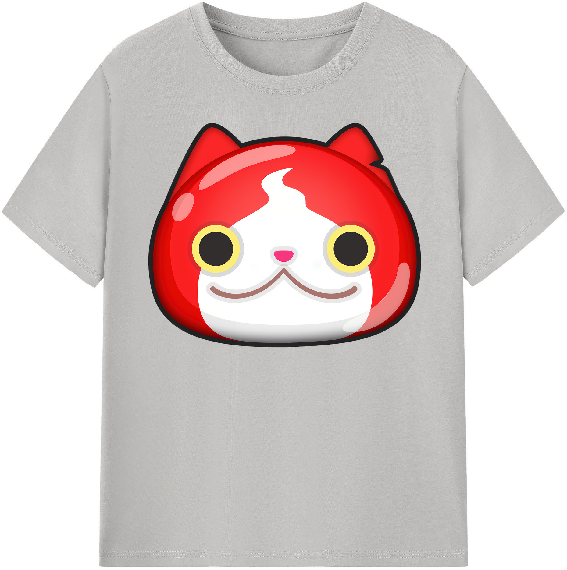 （画像用） 妖怪ウォッチ Yo-kai Watch レディースカジュアルプリントTシャツ（綿100％）