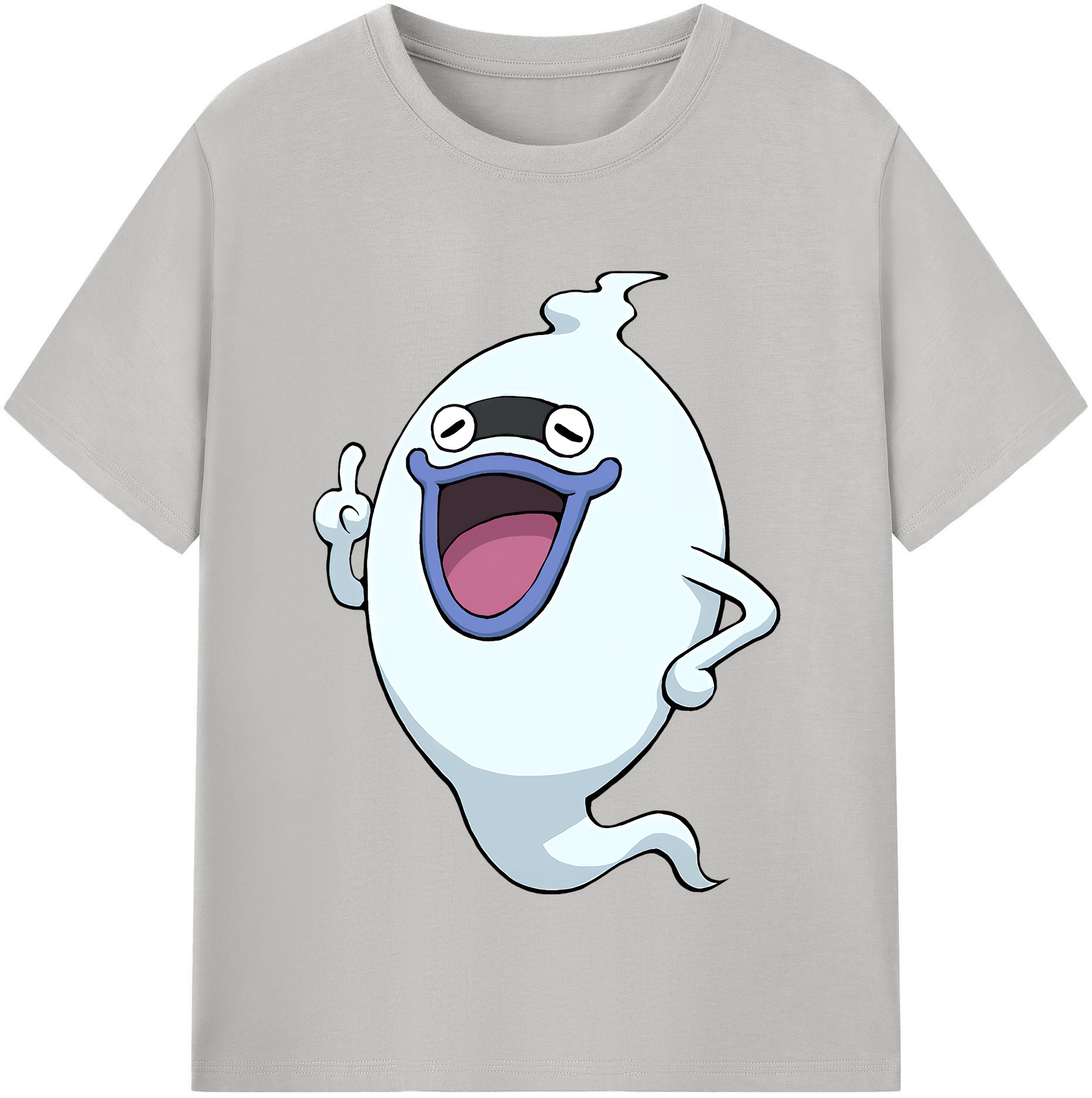 （画像用） 妖怪ウォッチ Yo-kai Watch レディースカジュアルプリントTシャツ（綿100％）