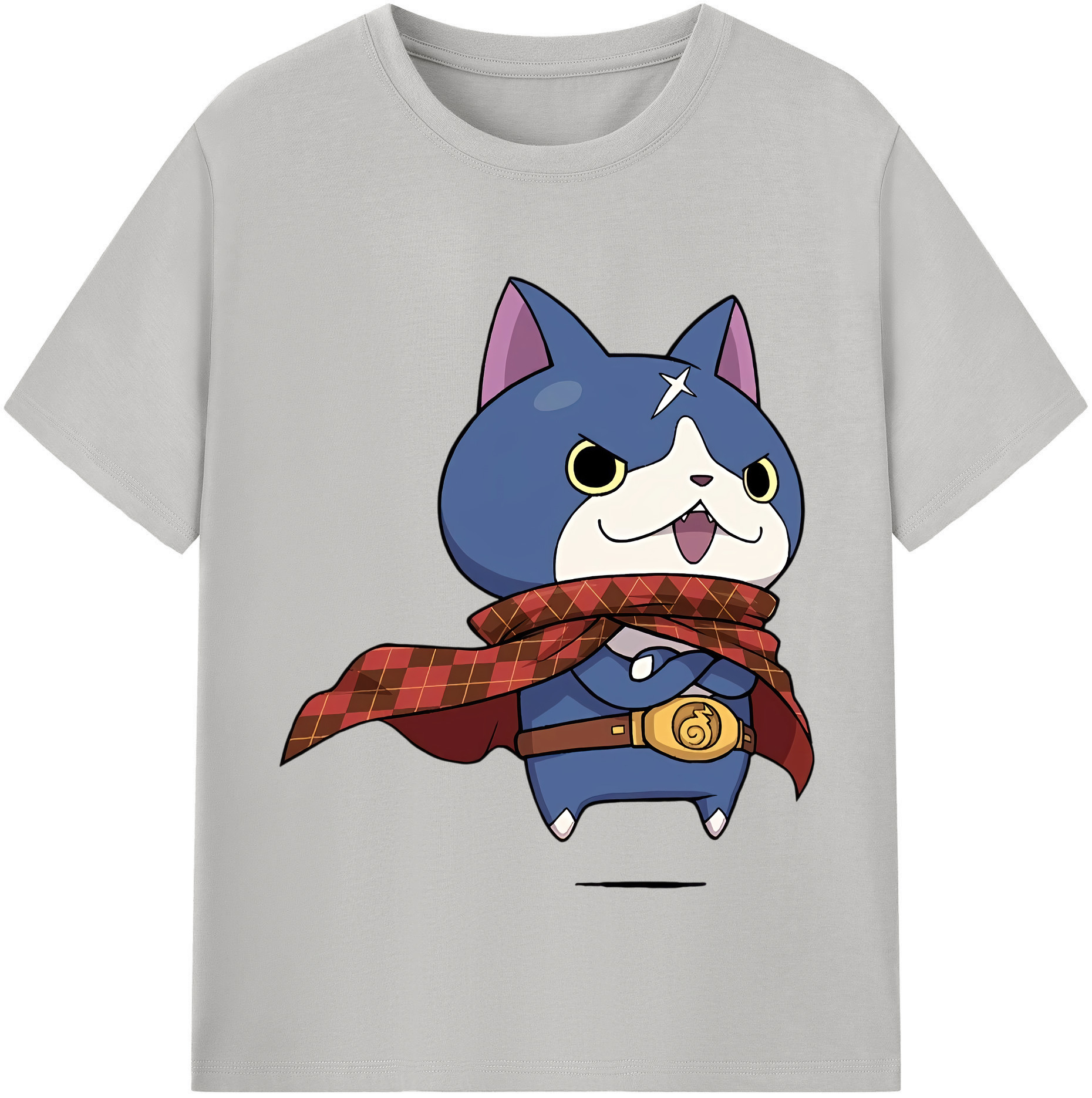 （画像用） 妖怪ウォッチ Yo-kai Watch レディースカジュアルプリントTシャツ（綿100％）