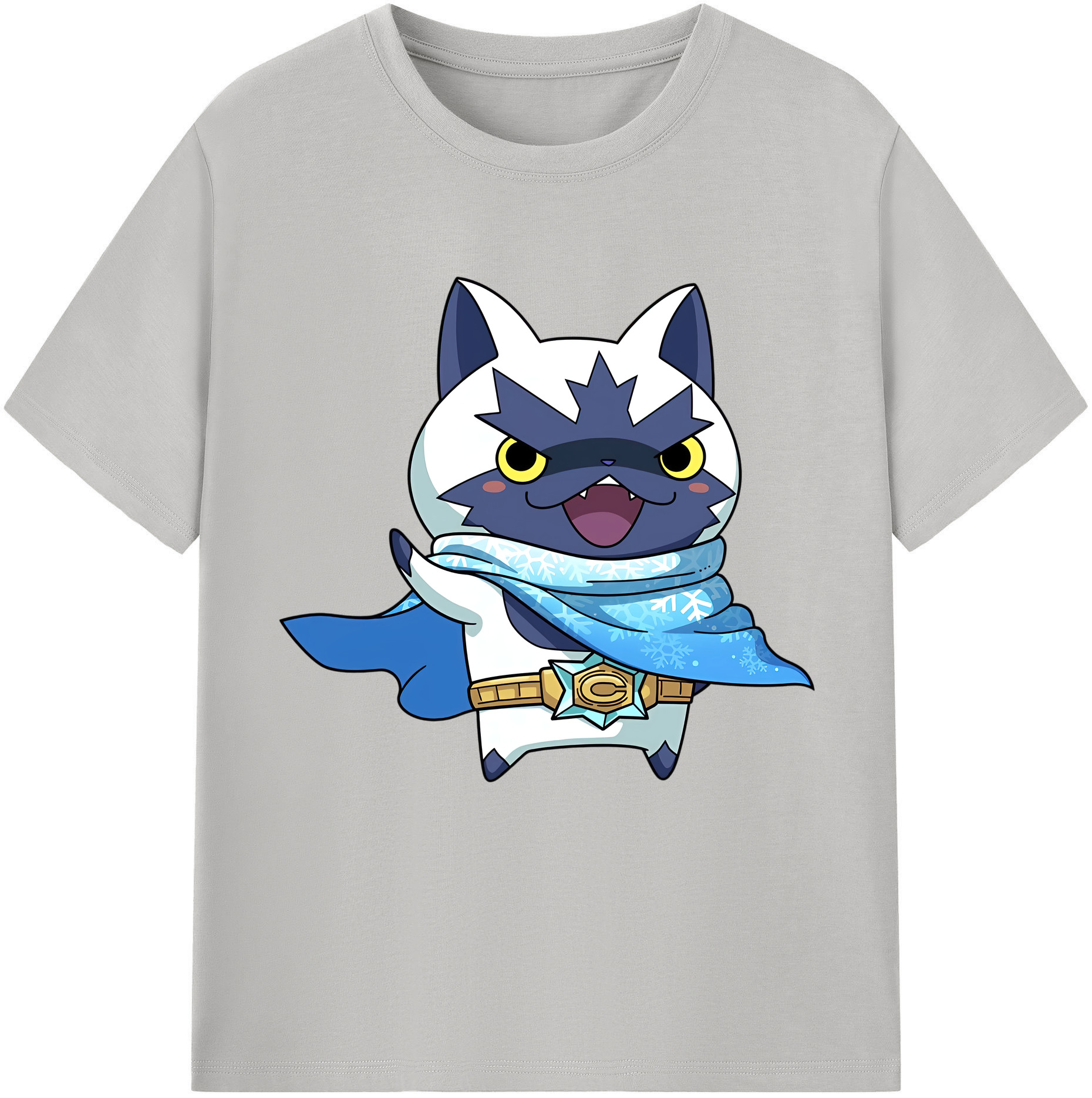 （画像用） 妖怪ウォッチ Yo-kai Watch レディースカジュアルプリントTシャツ（綿100％）