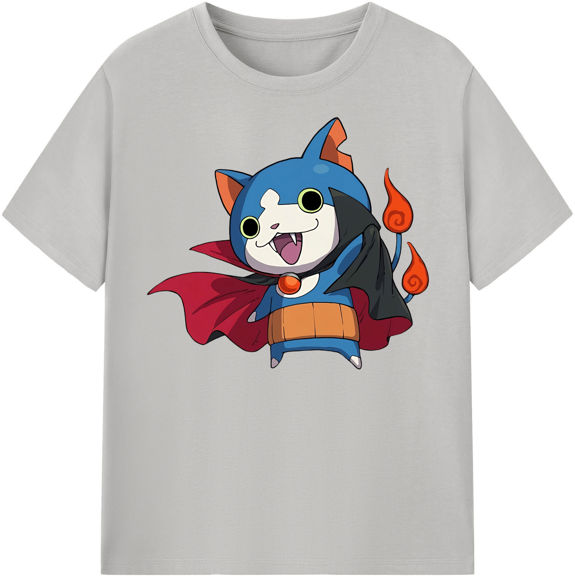 （画像用） 妖怪ウォッチ Yo-kai Watch レディースカジュアルプリントTシャツ（綿100％）