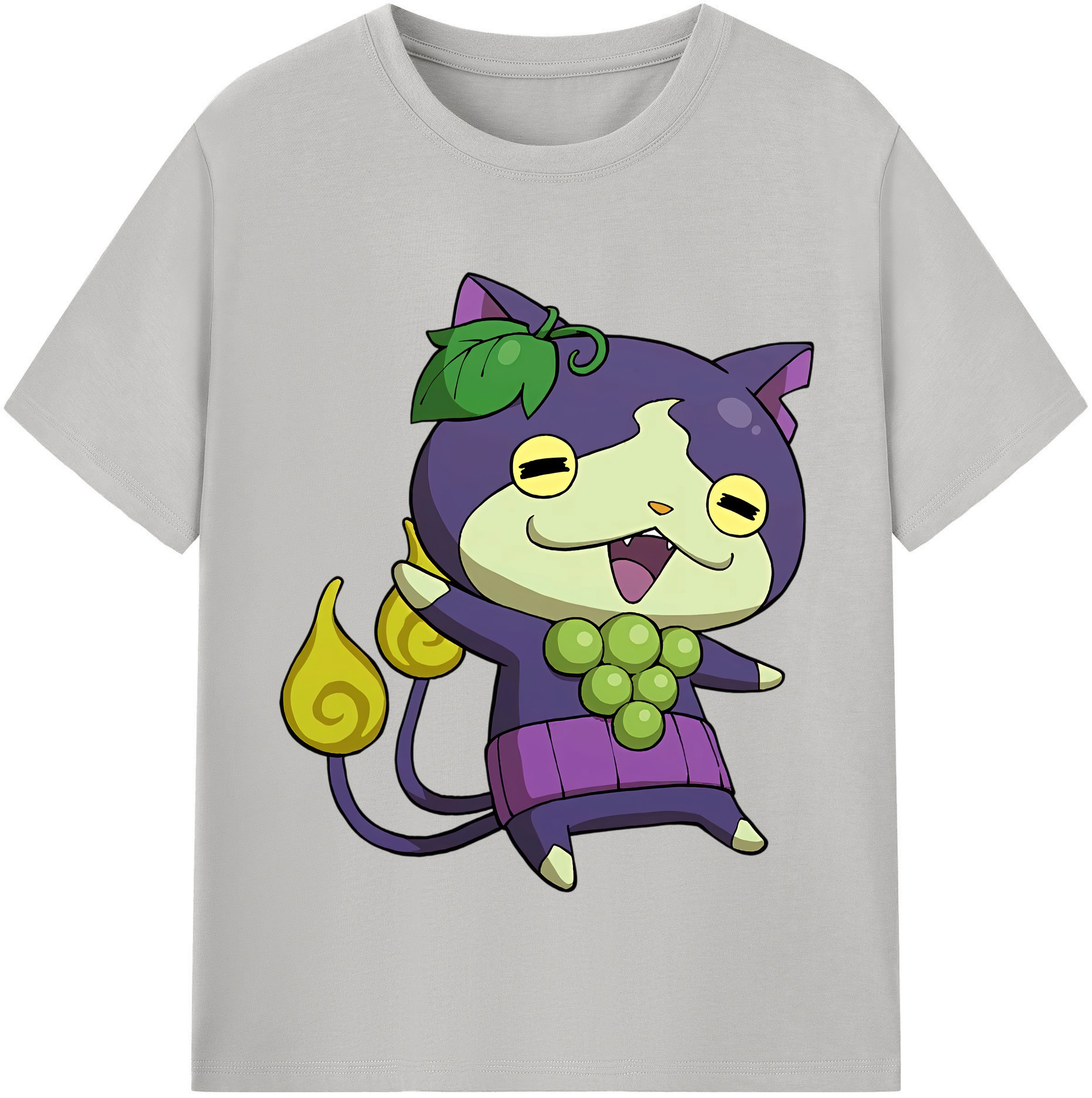 （画像用） 妖怪ウォッチ Yo-kai Watch レディースカジュアルプリントTシャツ（綿100％）
