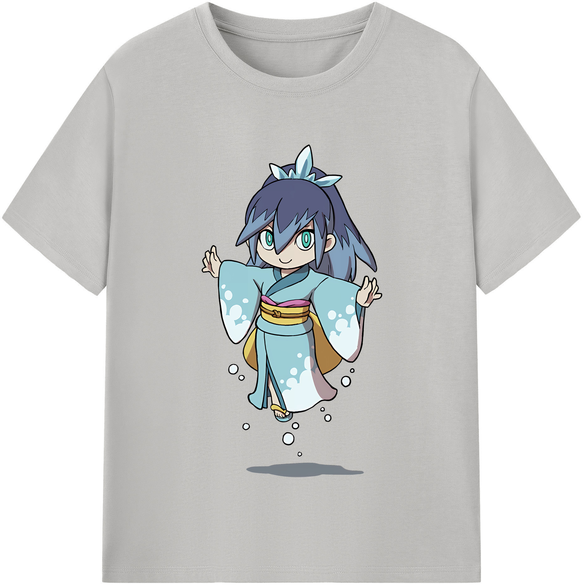 （画像用） 妖怪ウォッチ Yo-kai Watch レディースカジュアルプリントTシャツ（綿100％）