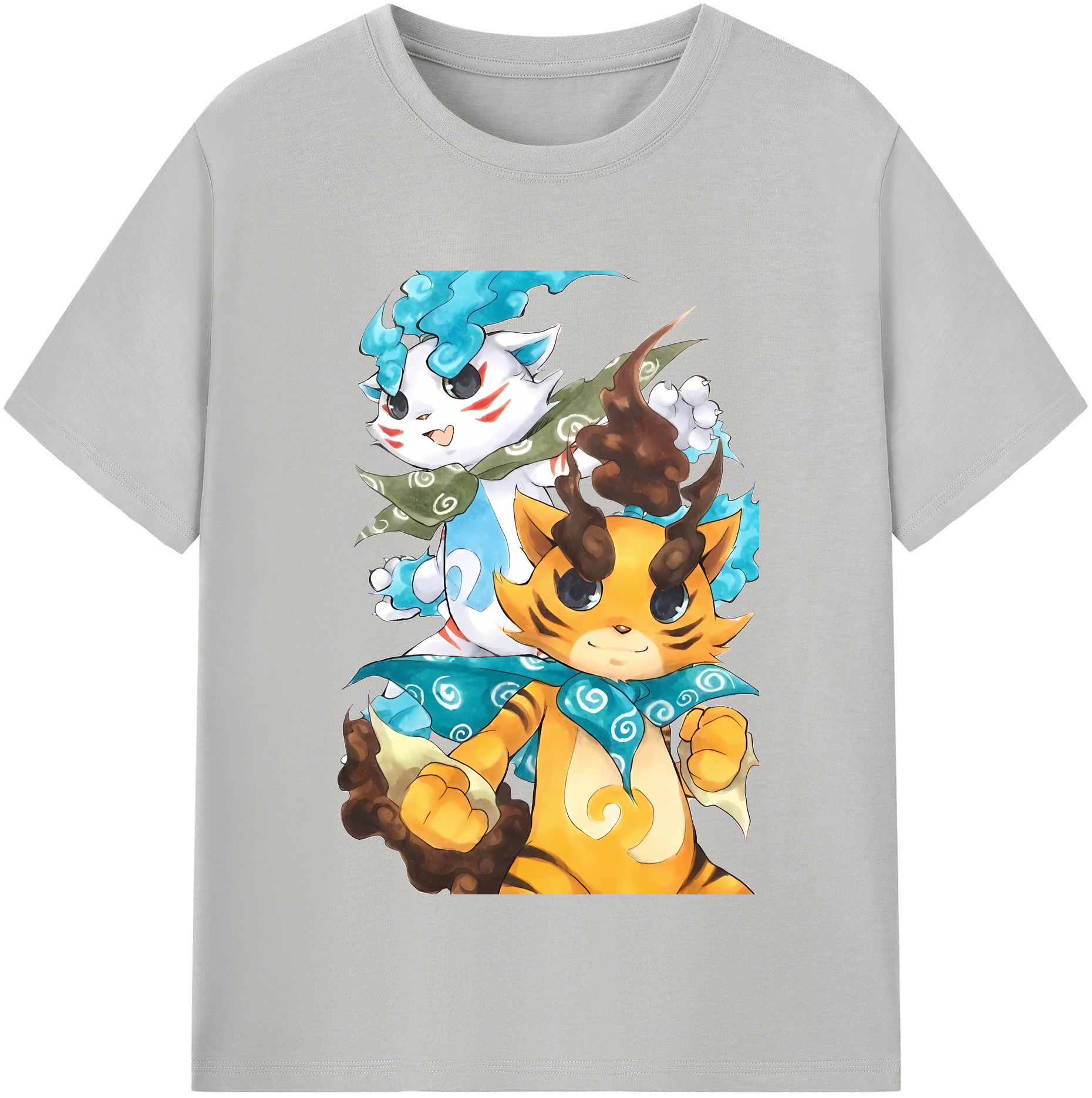 （画像用） 妖怪ウォッチ Yo-kai Watch レディースカジュアルプリントTシャツ（綿100％）