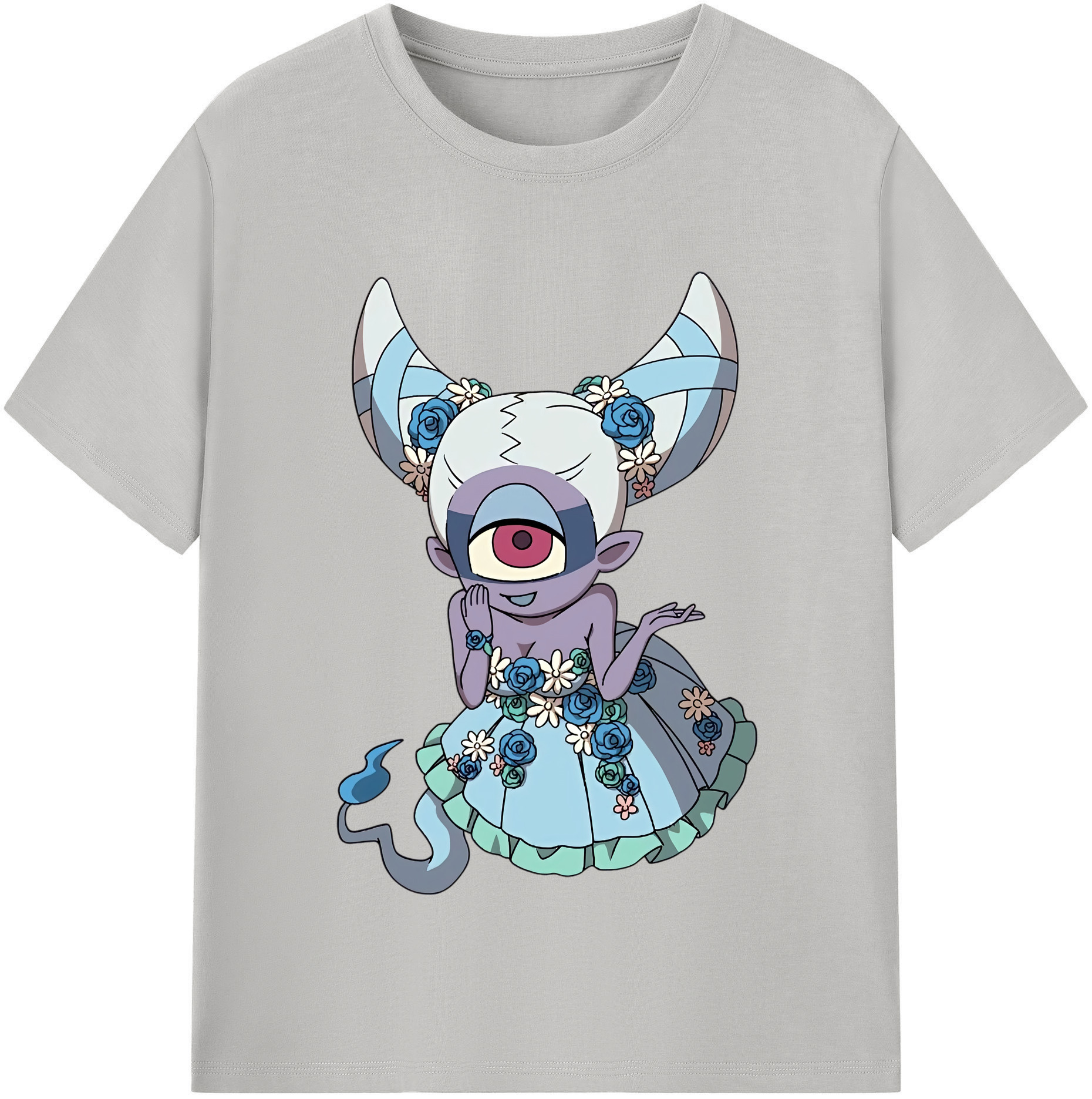 （画像用） 妖怪ウォッチ Yo-kai Watch レディースカジュアルプリントTシャツ（綿100％）