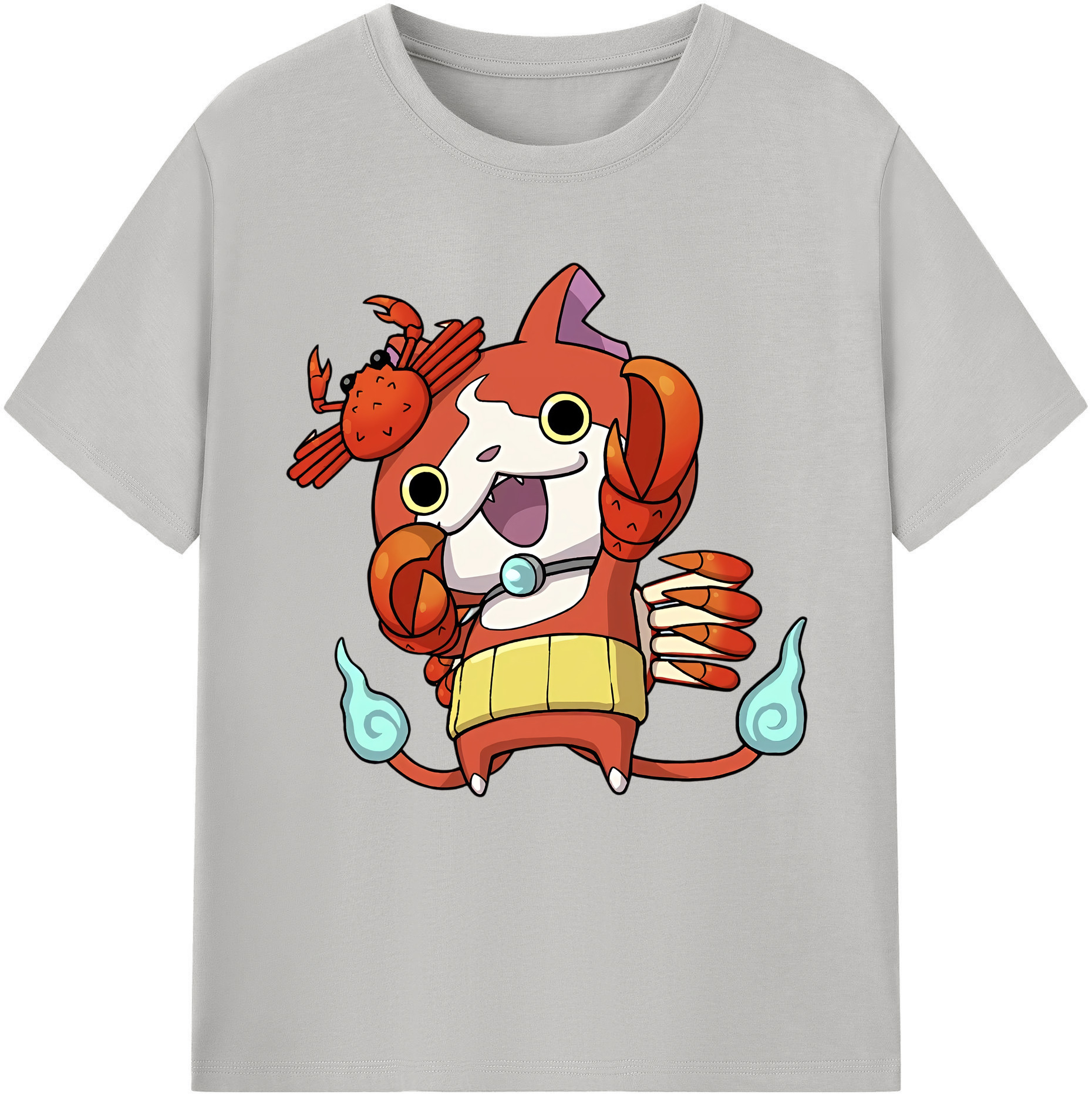 （画像用） 妖怪ウォッチ Yo-kai Watch レディースカジュアルプリントTシャツ（綿100％）