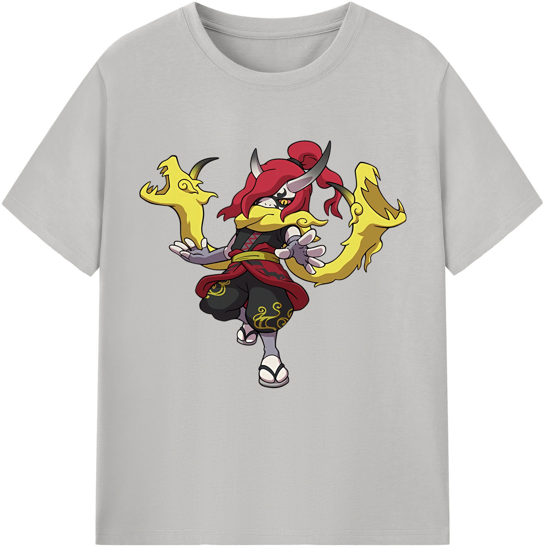（画像用） 妖怪ウォッチ Yo-kai Watch レディースカジュアルプリントTシャツ（綿100％）