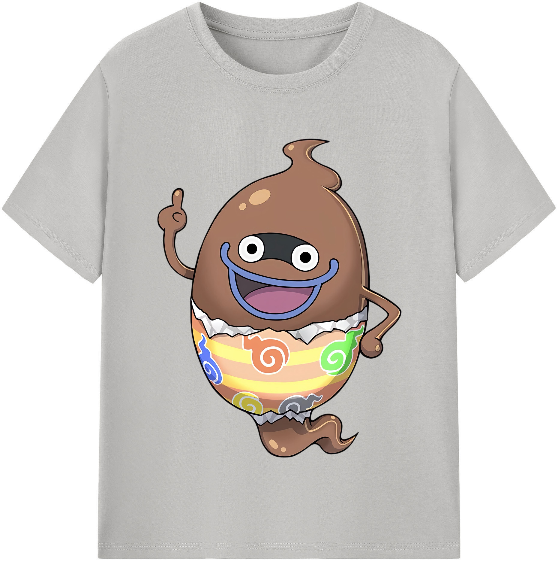 （画像用） 妖怪ウォッチ Yo-kai Watch レディースカジュアルプリントTシャツ（綿100％）