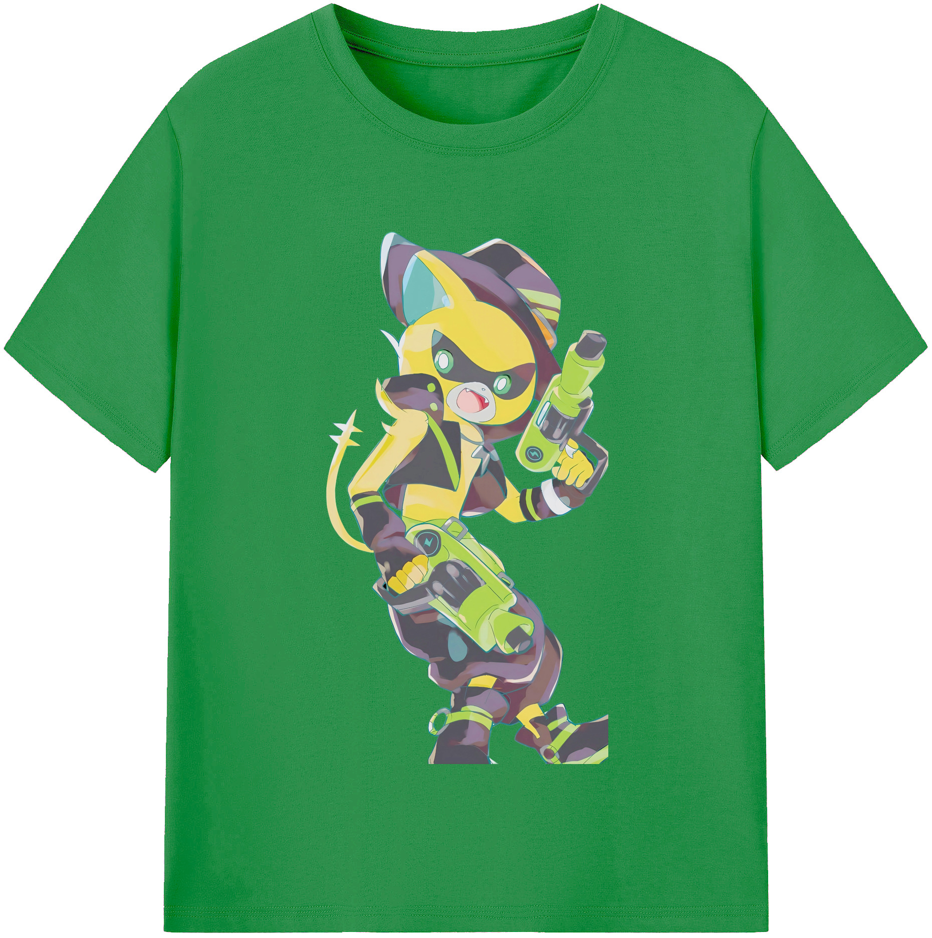 （画像用） 妖怪ウォッチ Yo-kai Watch レディースカジュアルプリントTシャツ（綿100％）