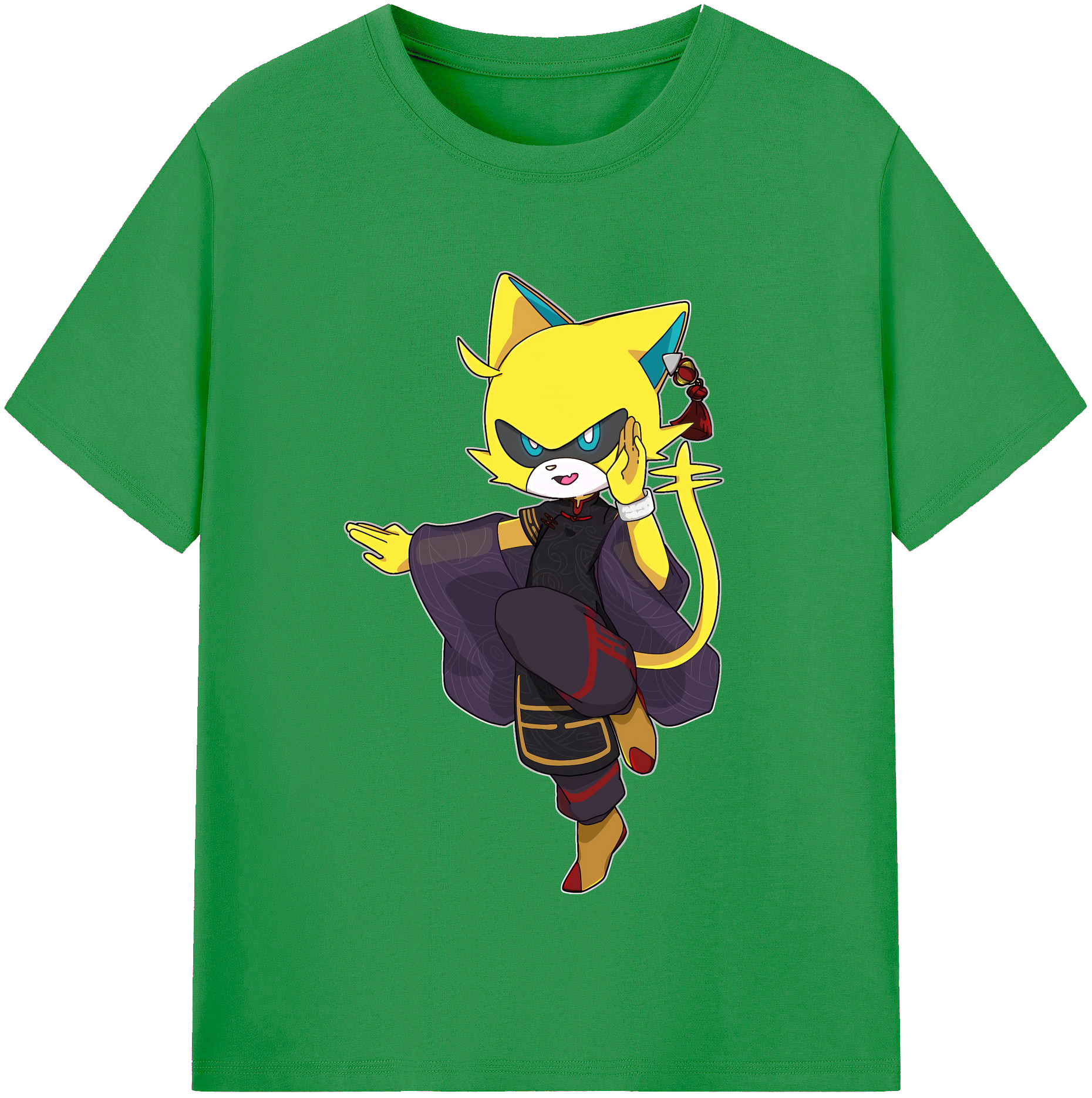 （画像用） 妖怪ウォッチ Yo-kai Watch レディースカジュアルプリントTシャツ（綿100％）