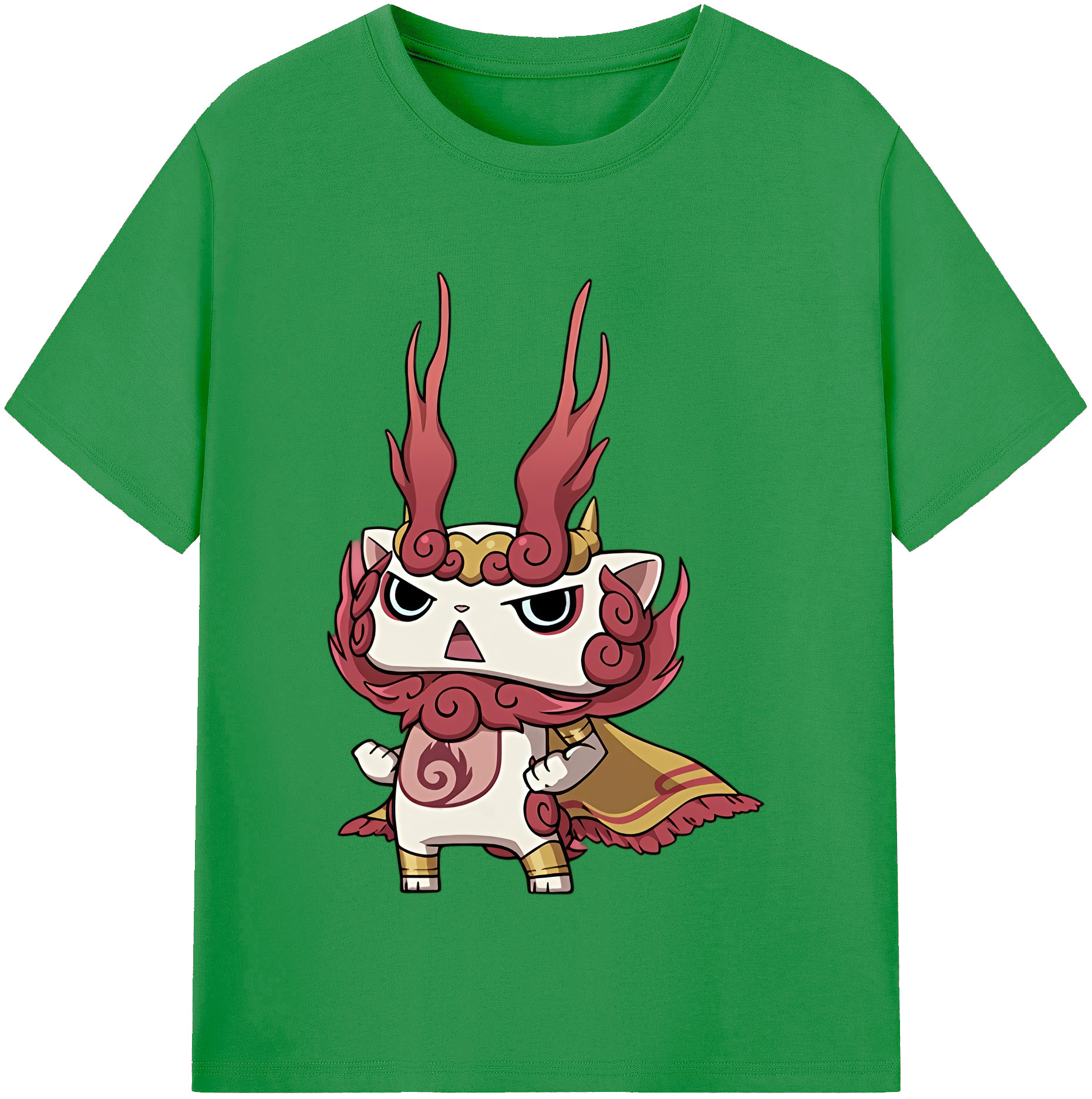 （画像用） 妖怪ウォッチ Yo-kai Watch レディースカジュアルプリントTシャツ（綿100％）