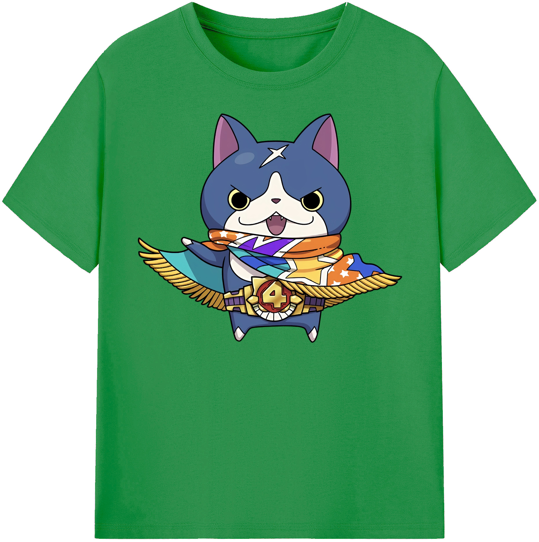 （画像用） 妖怪ウォッチ Yo-kai Watch レディースカジュアルプリントTシャツ（綿100％）