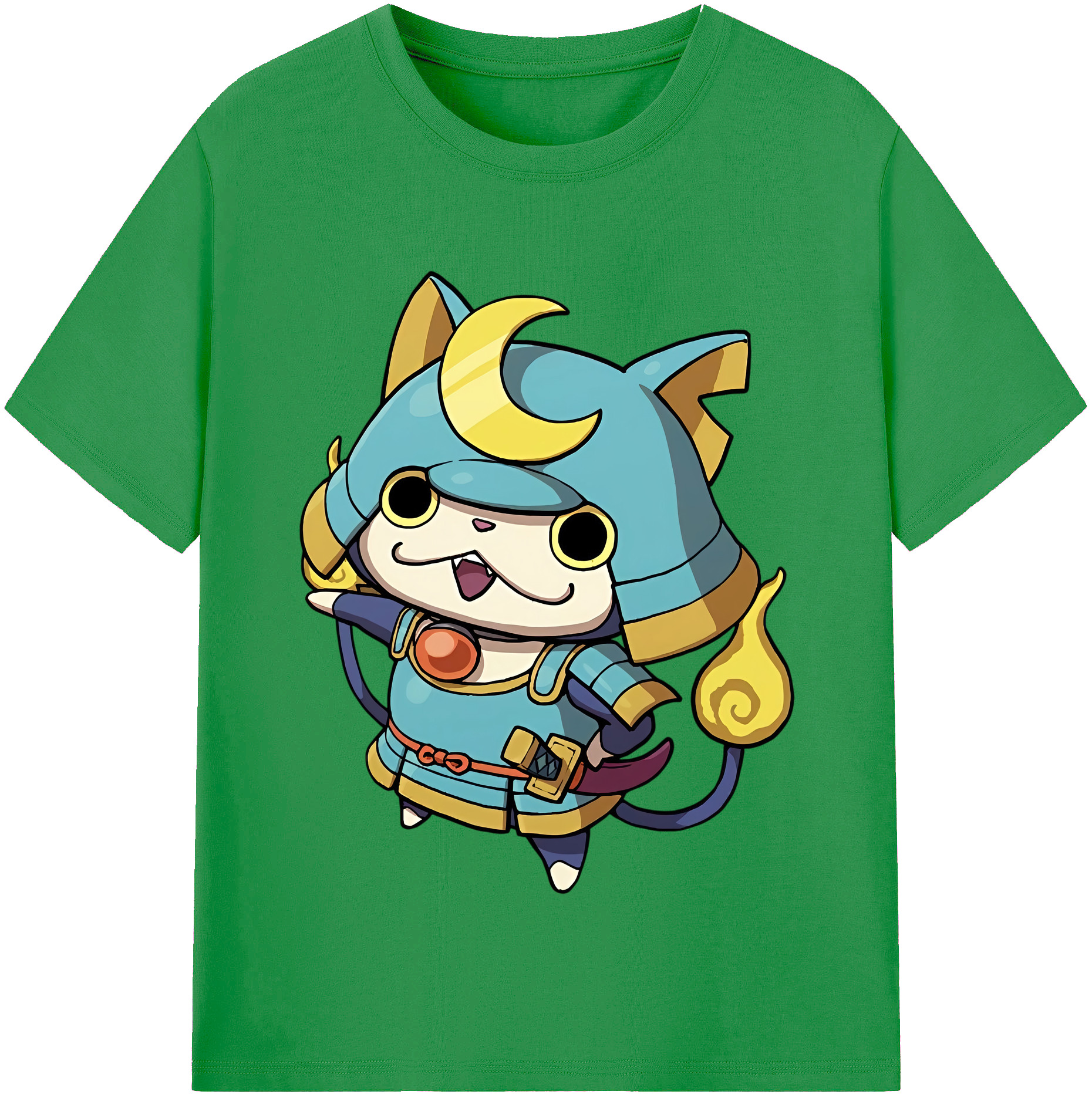 （画像用） 妖怪ウォッチ Yo-kai Watch レディースカジュアルプリントTシャツ（綿100％）