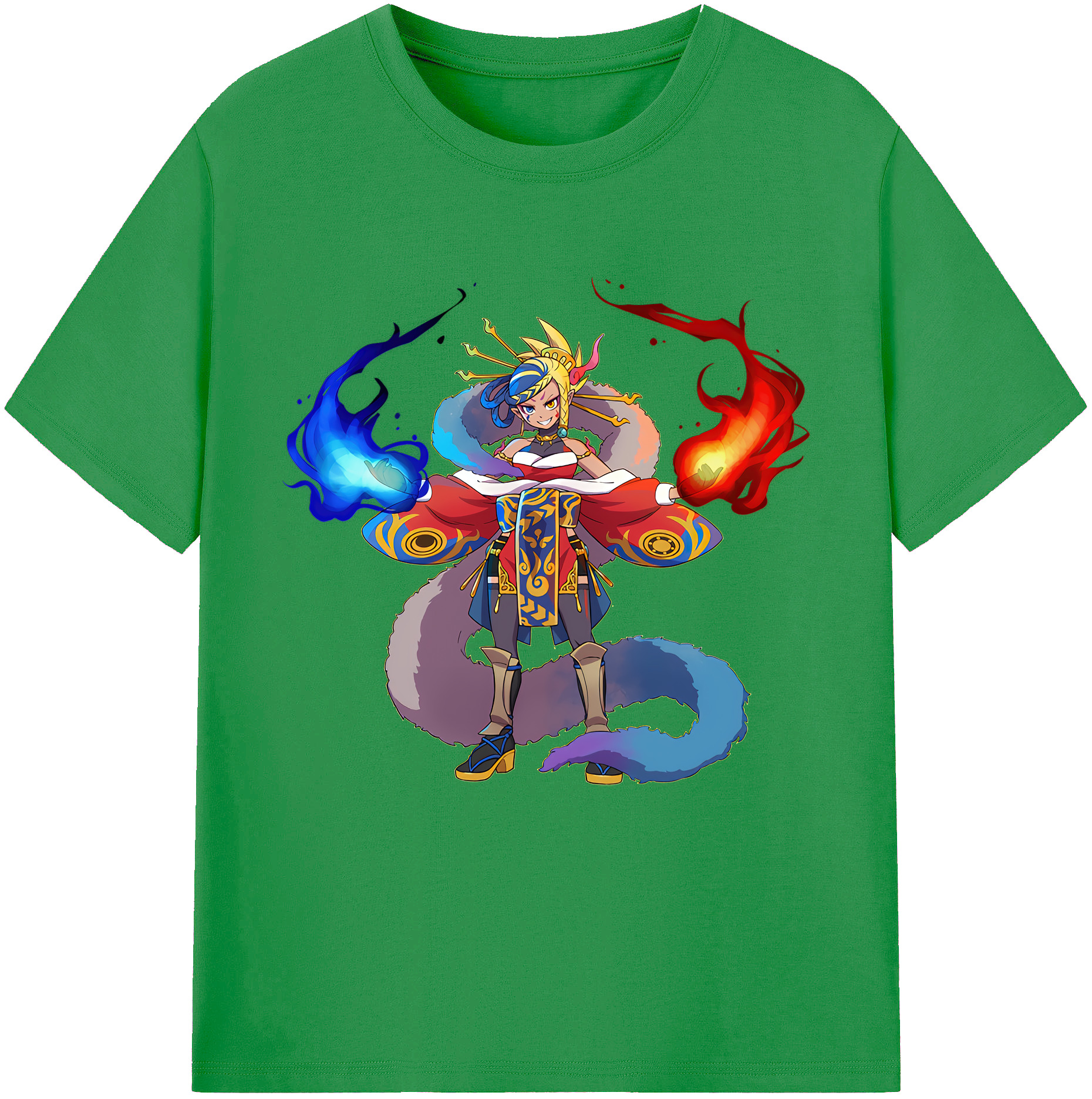 （画像用） 妖怪ウォッチ Yo-kai Watch レディースカジュアルプリントTシャツ（綿100％）