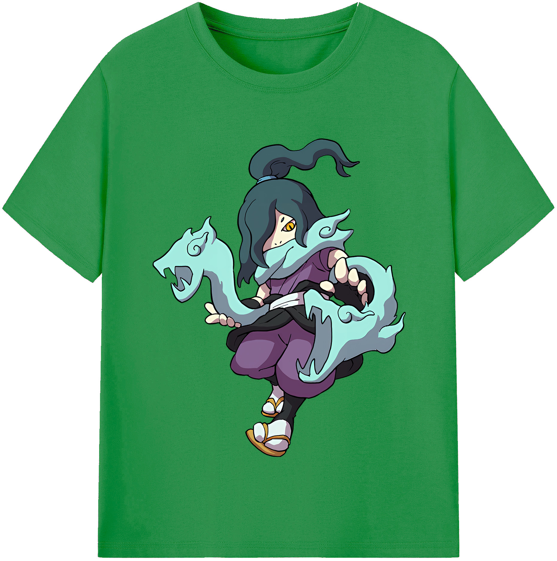 （画像用） 妖怪ウォッチ Yo-kai Watch レディースカジュアルプリントTシャツ（綿100％）