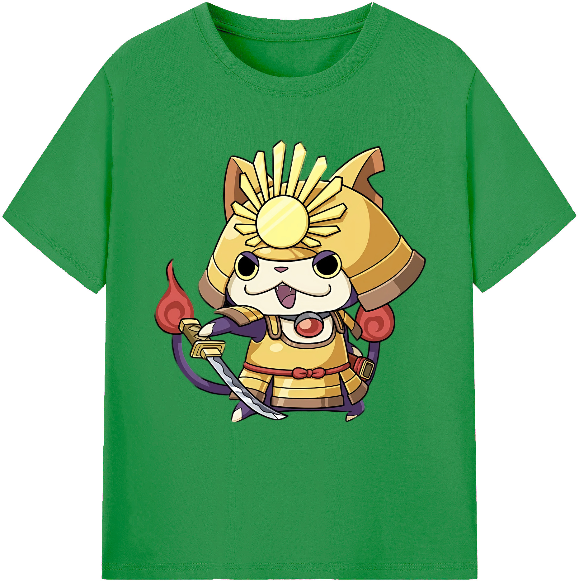 （画像用） 妖怪ウォッチ Yo-kai Watch レディースカジュアルプリントTシャツ（綿100％）