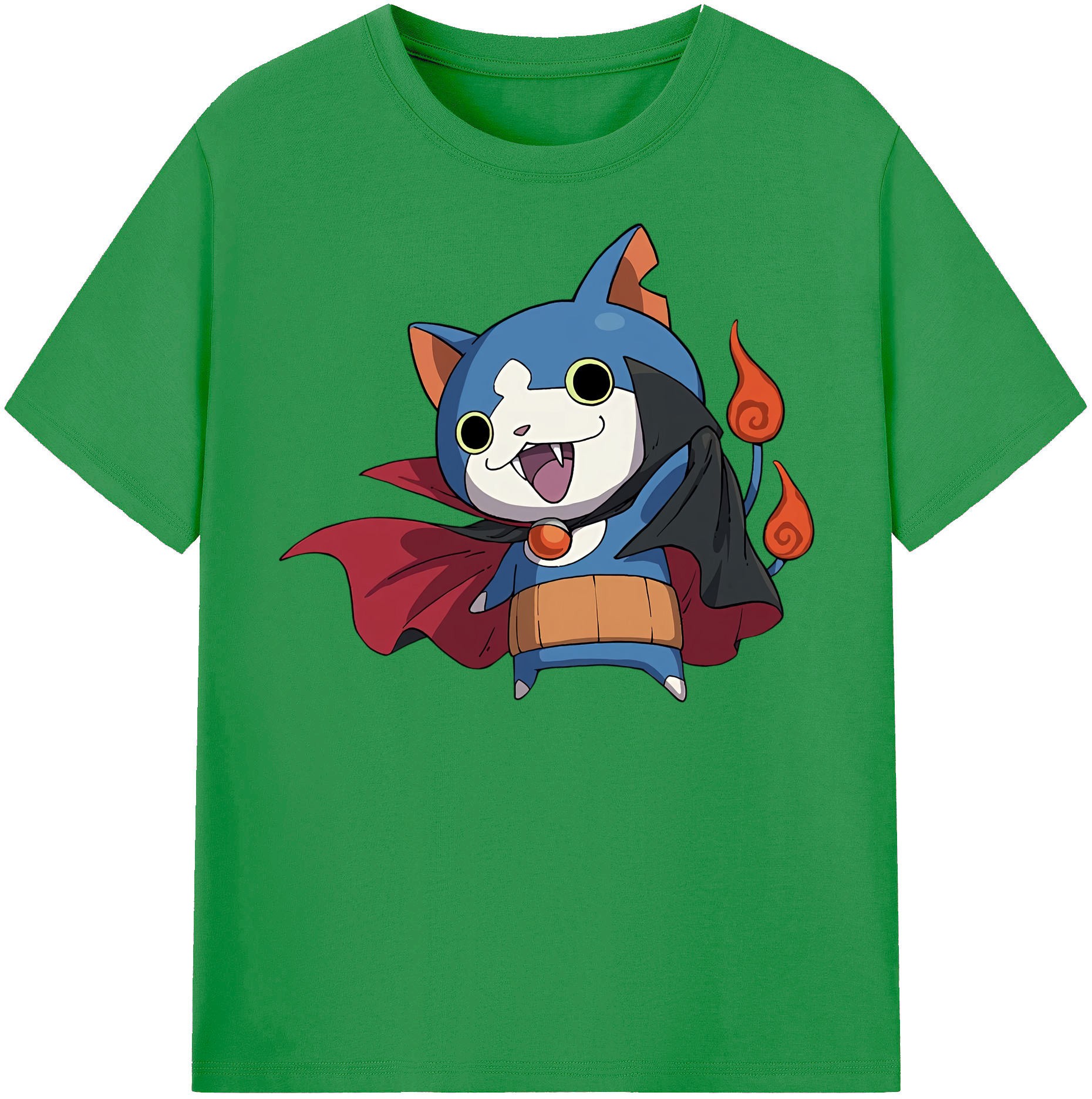 （画像用） 妖怪ウォッチ Yo-kai Watch レディースカジュアルプリントTシャツ（綿100％）