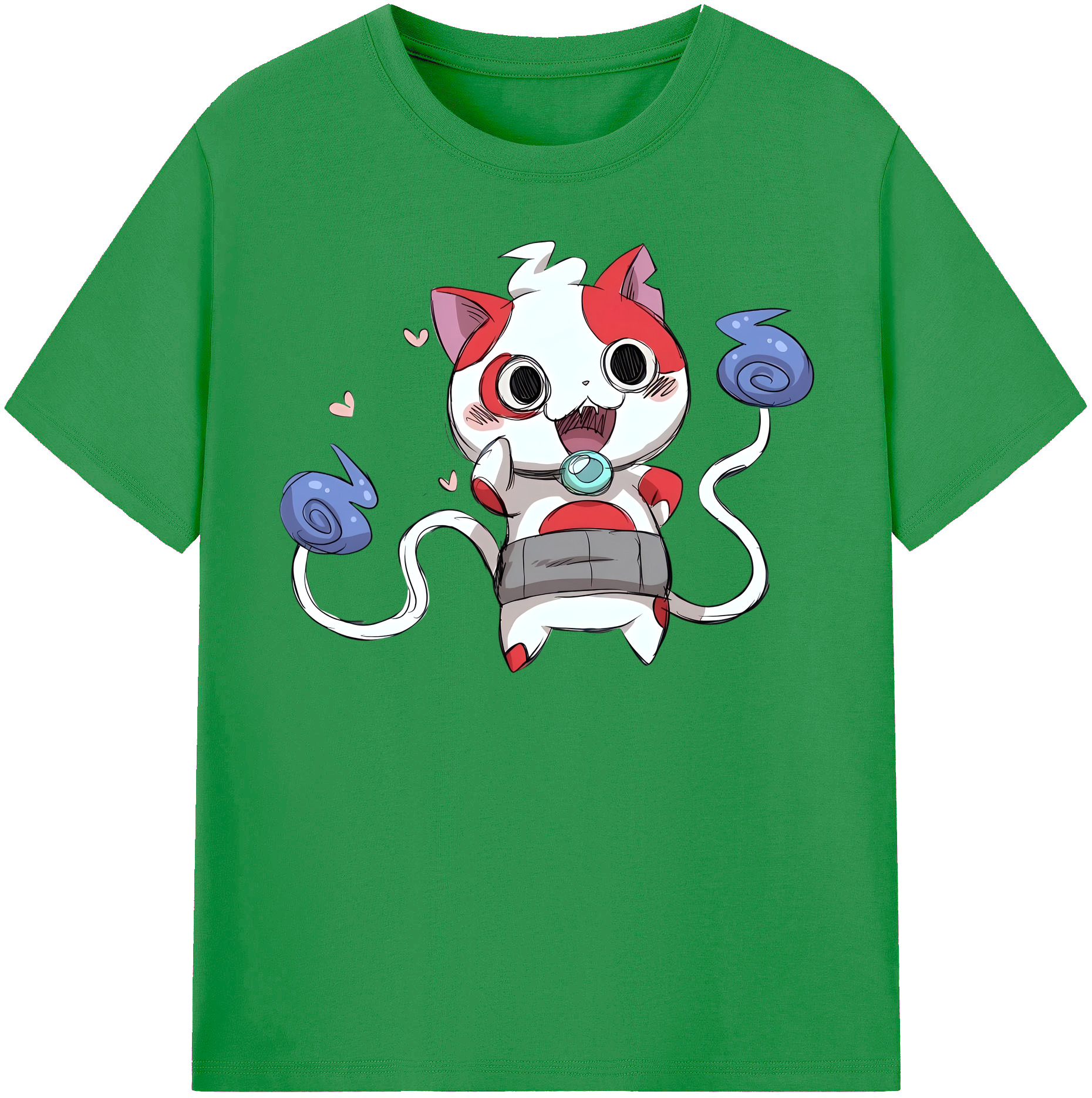 （画像用） 妖怪ウォッチ Yo-kai Watch レディースカジュアルプリントTシャツ（綿100％）