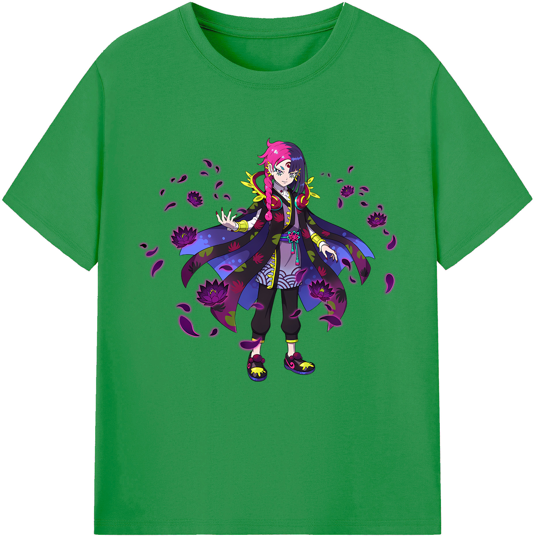 （画像用） 妖怪ウォッチ Yo-kai Watch レディースカジュアルプリントTシャツ（綿100％）