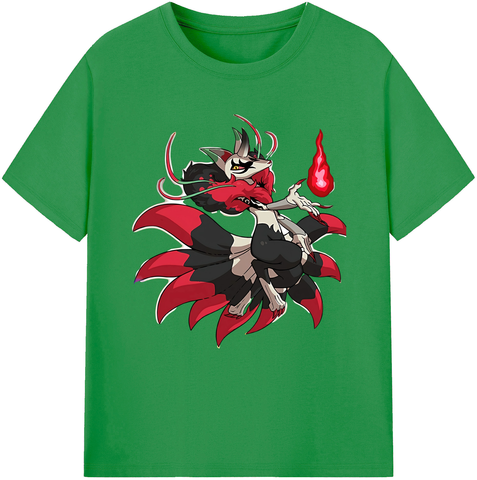 （画像用） 妖怪ウォッチ Yo-kai Watch レディースカジュアルプリントTシャツ（綿100％）