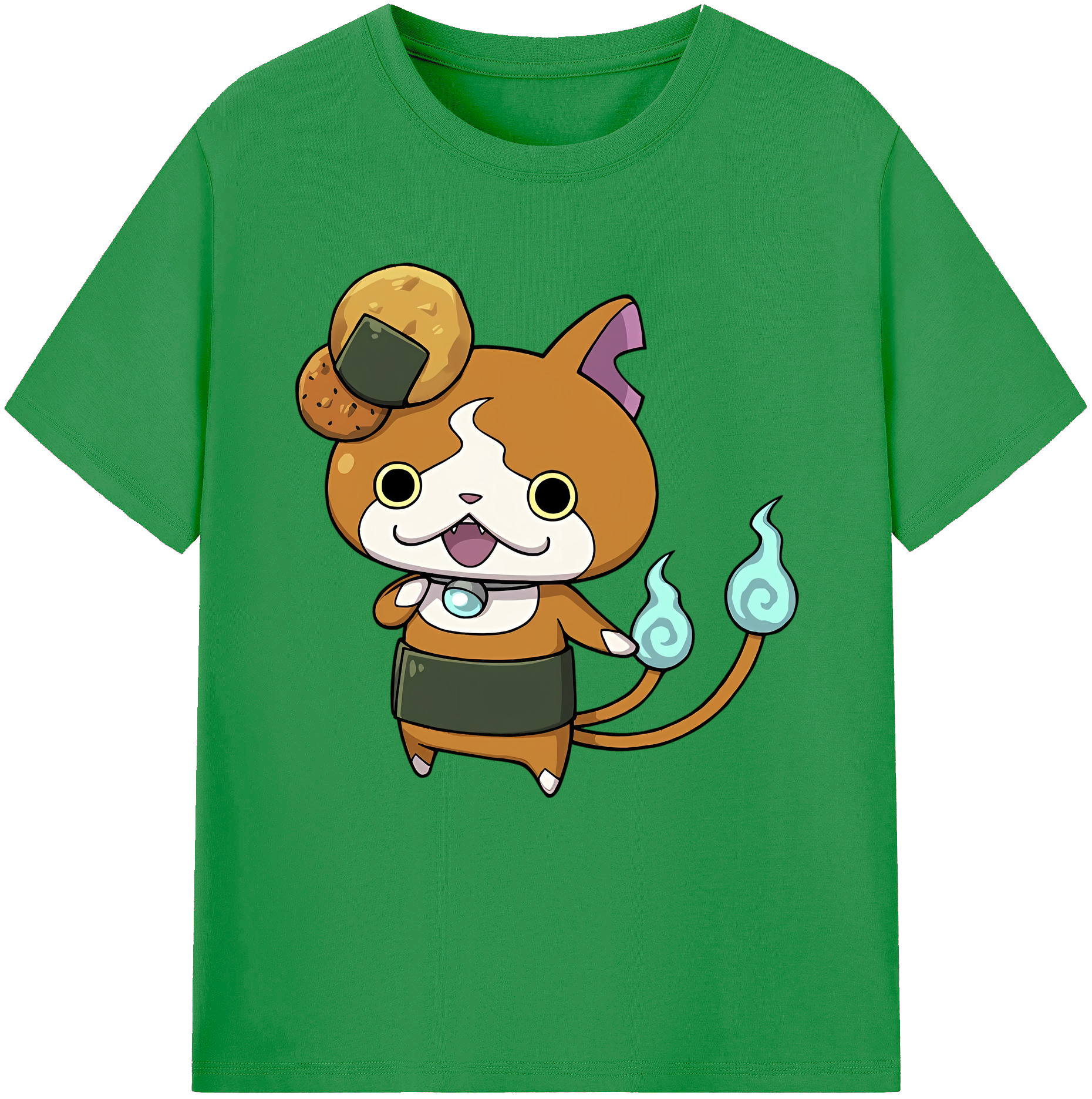 （画像用） 妖怪ウォッチ Yo-kai Watch レディースカジュアルプリントTシャツ（綿100％）