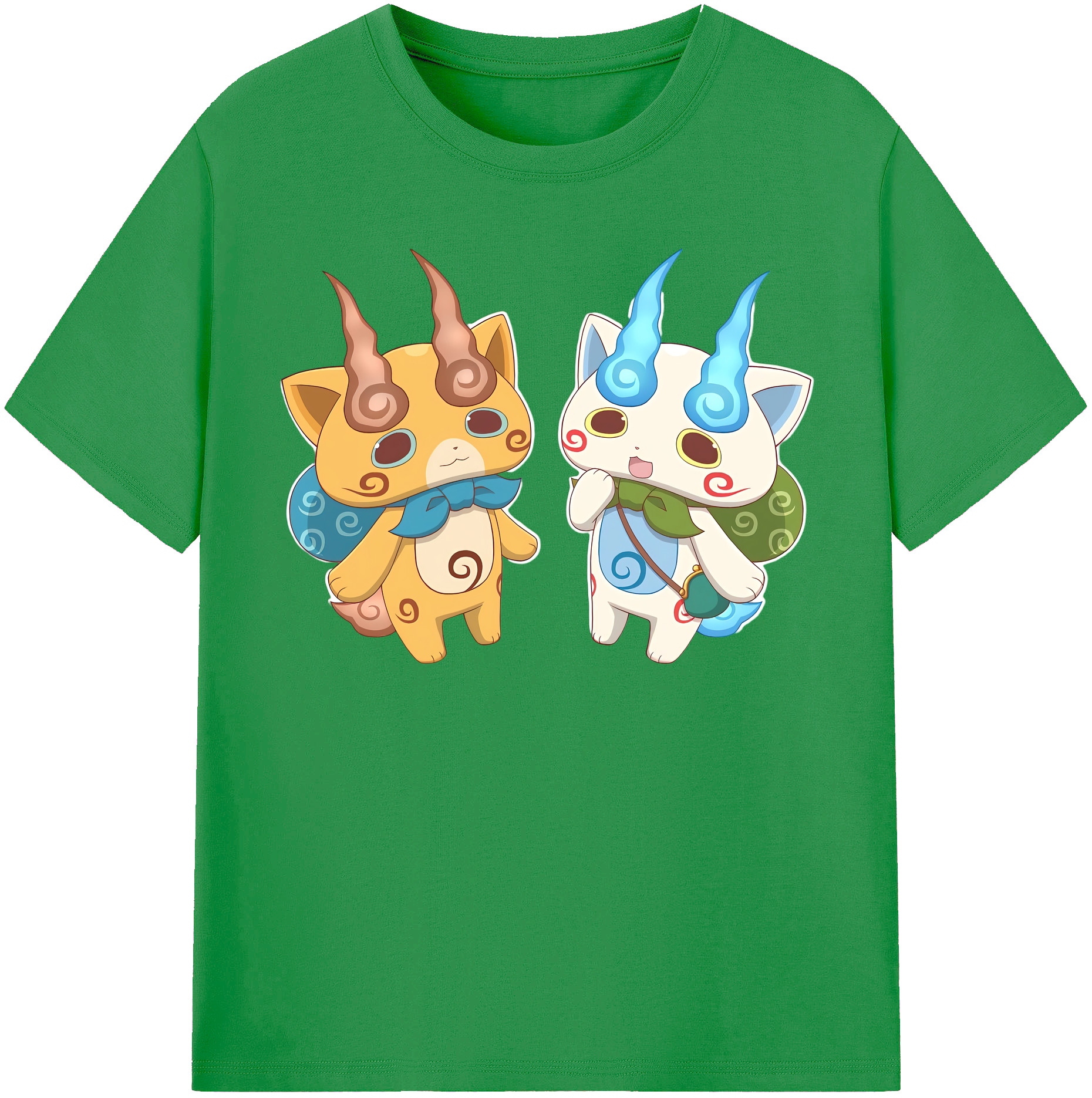 （画像用） 妖怪ウォッチ Yo-kai Watch レディースカジュアルプリントTシャツ（綿100％）