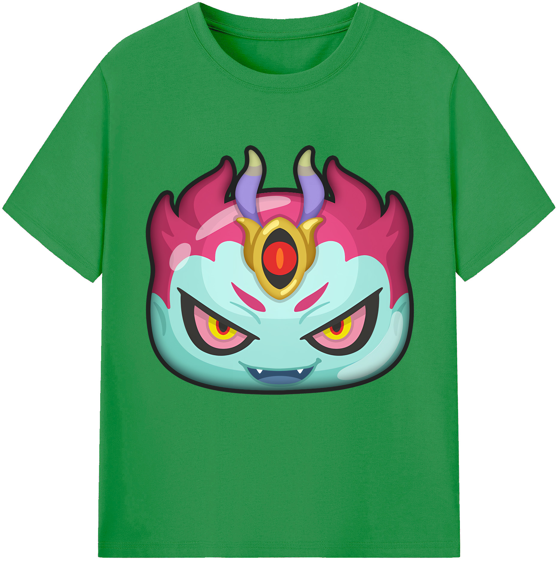 （画像用） 妖怪ウォッチ Yo-kai Watch レディースカジュアルプリントTシャツ（綿100％）