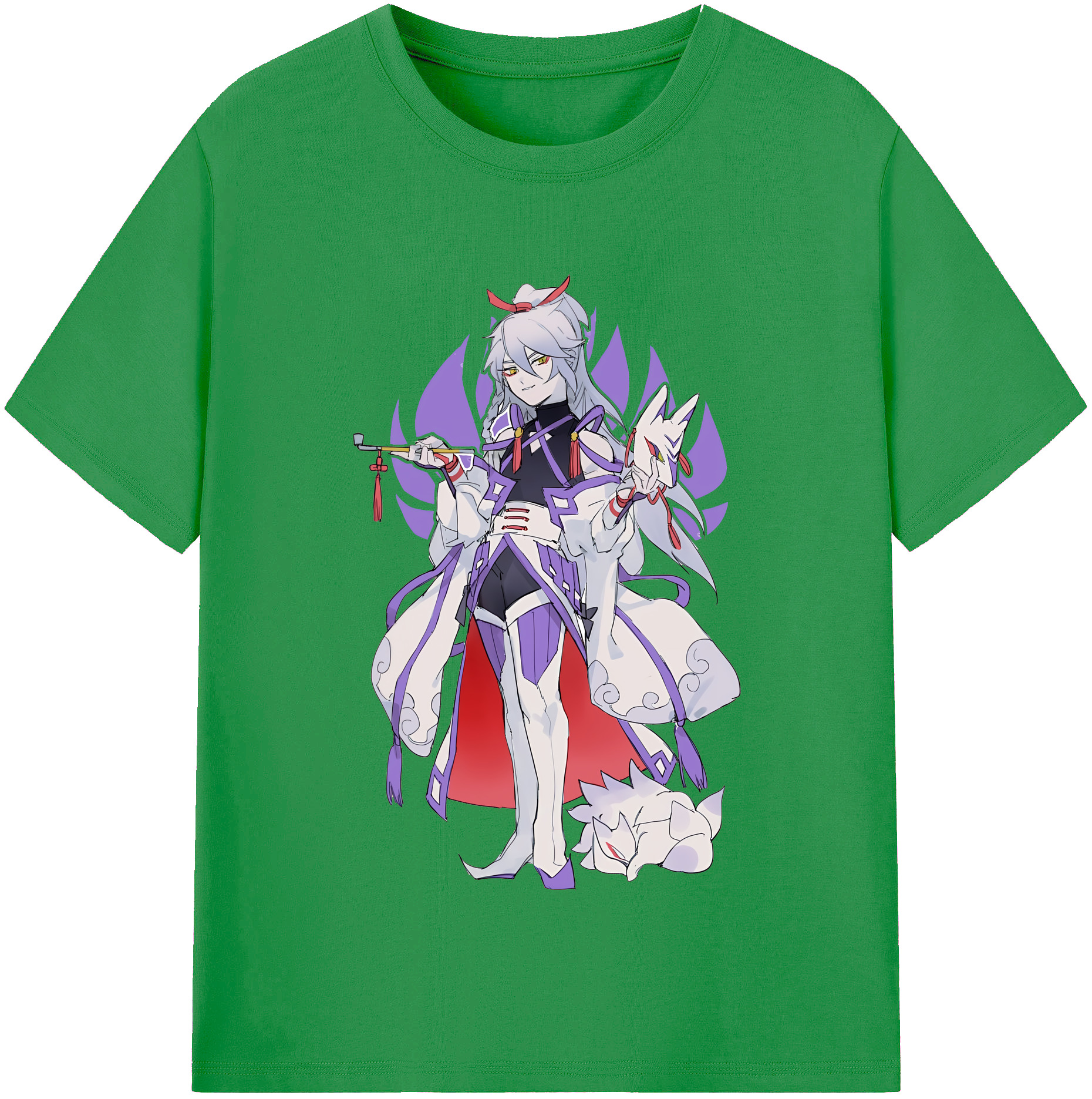 （画像用） 妖怪ウォッチ Yo-kai Watch レディースカジュアルプリントTシャツ（綿100％）