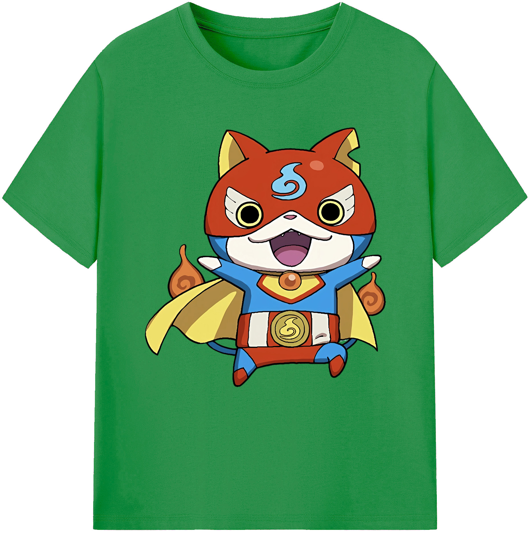 （画像用） 妖怪ウォッチ Yo-kai Watch レディースカジュアルプリントTシャツ（綿100％）