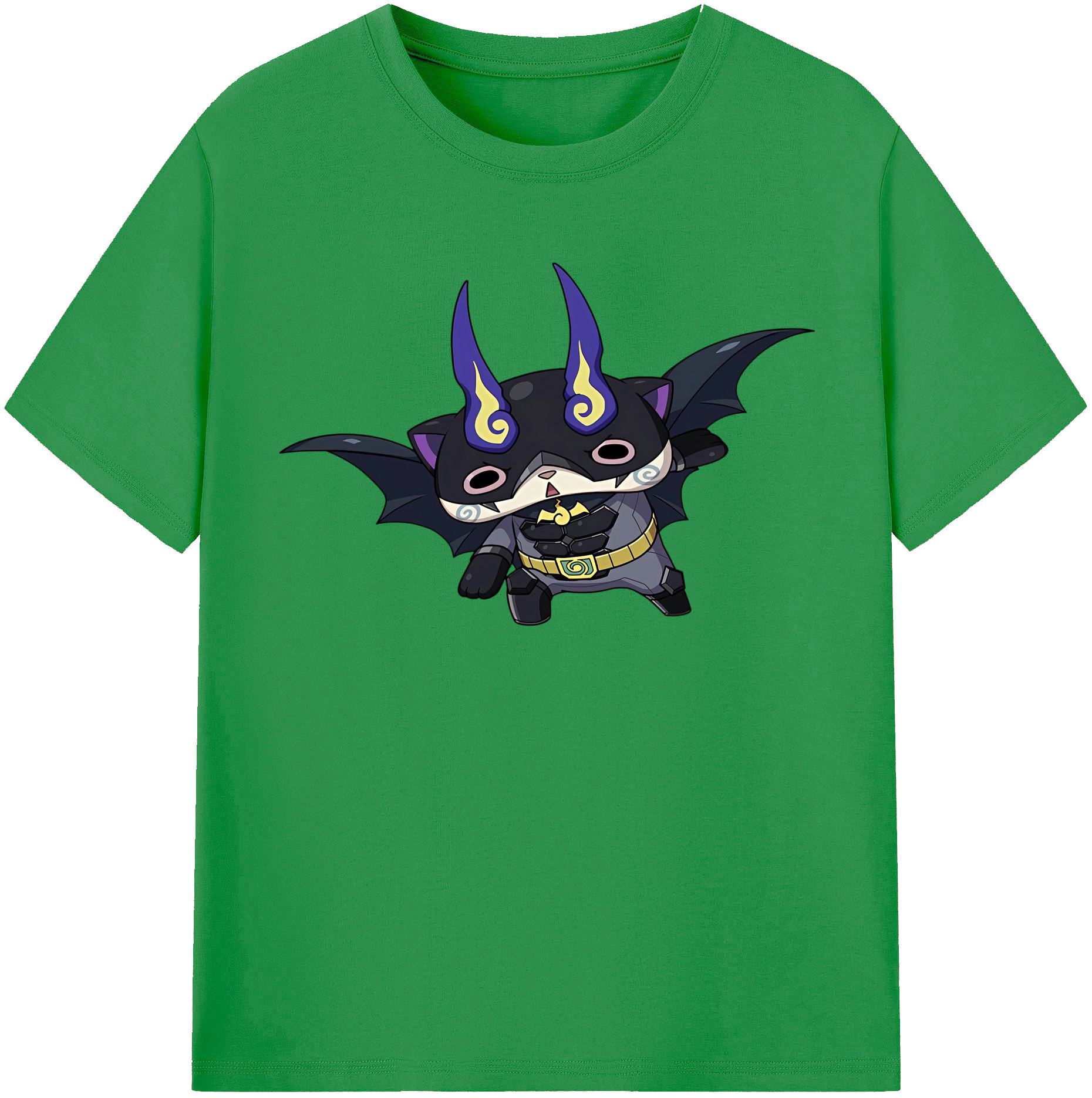 （画像用） 妖怪ウォッチ Yo-kai Watch レディースカジュアルプリントTシャツ（綿100％）