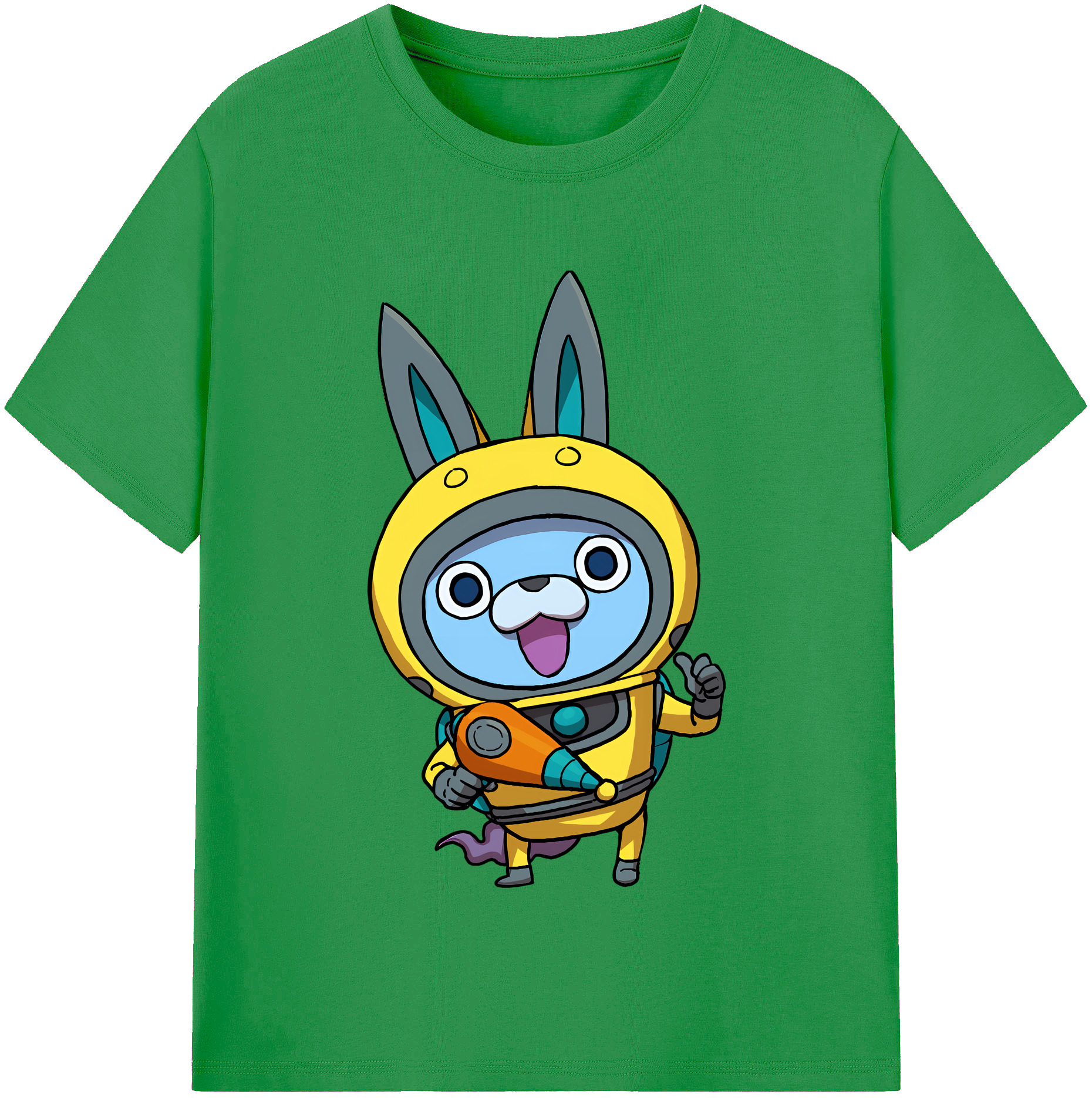 （画像用） 妖怪ウォッチ Yo-kai Watch レディースカジュアルプリントTシャツ（綿100％）