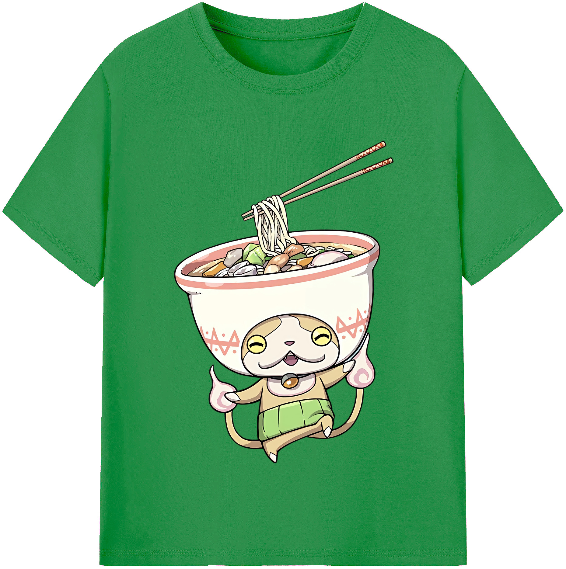 （画像用） 妖怪ウォッチ Yo-kai Watch レディースカジュアルプリントTシャツ（綿100％）