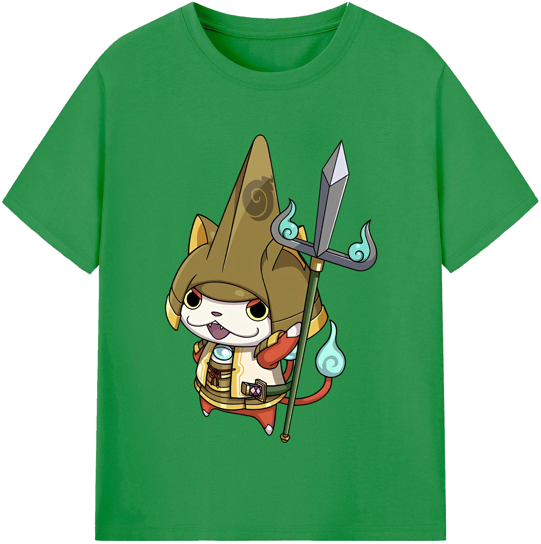 （画像用） 妖怪ウォッチ Yo-kai Watch レディースカジュアルプリントTシャツ（綿100％）