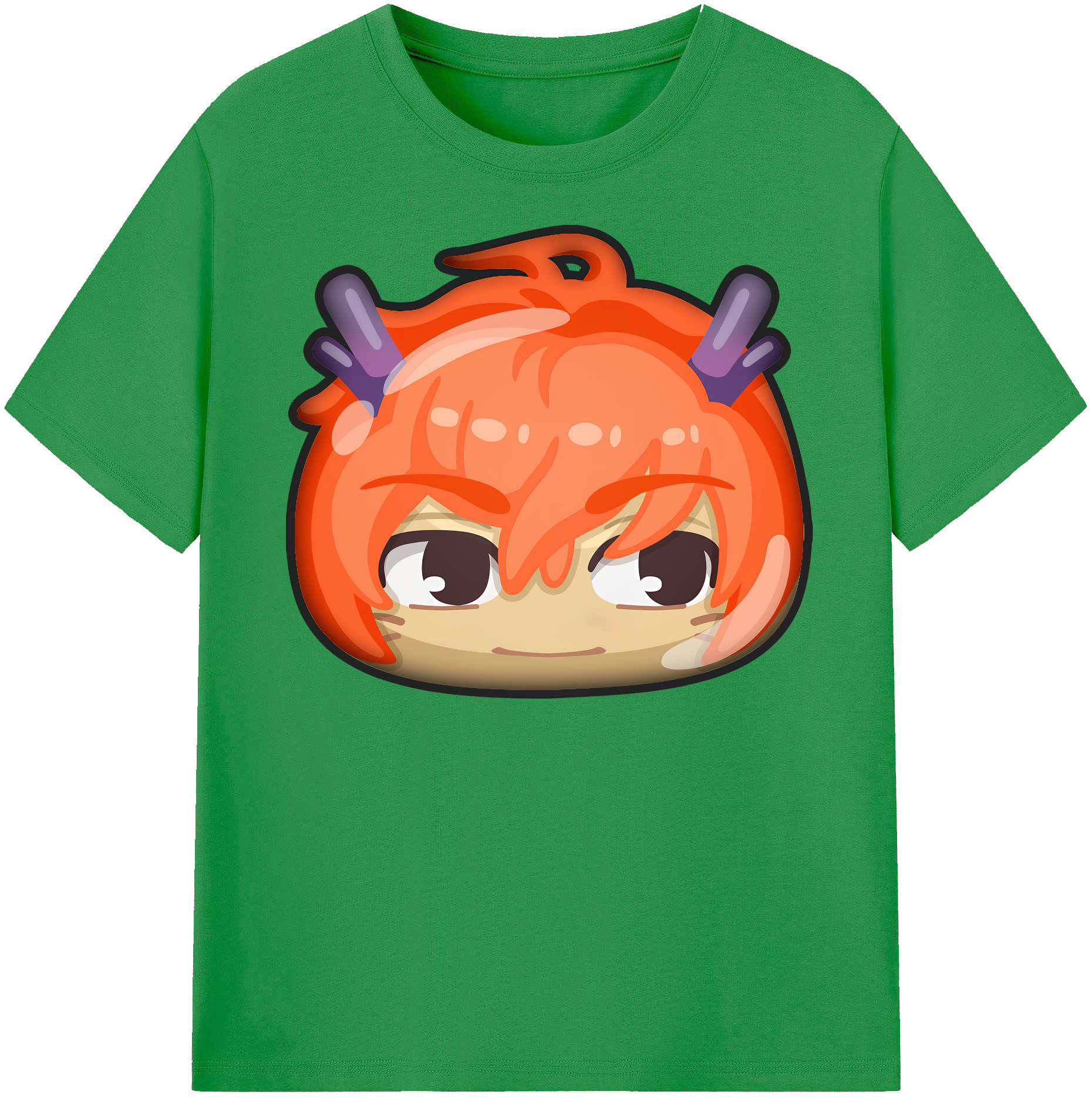 （画像用） 妖怪ウォッチ Yo-kai Watch レディースカジュアルプリントTシャツ（綿100％）