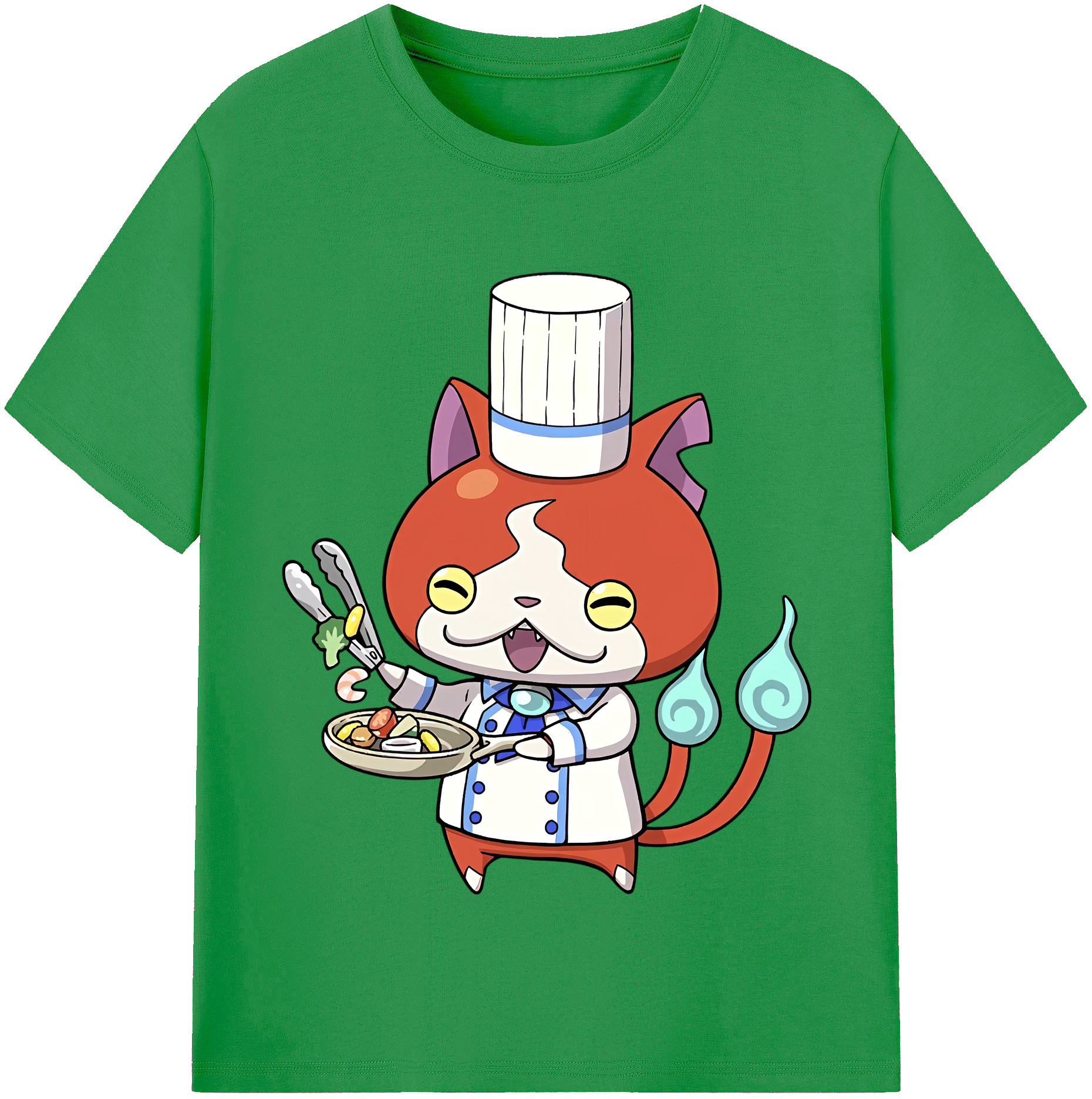 （画像用） 妖怪ウォッチ Yo-kai Watch レディースカジュアルプリントTシャツ（綿100％）
