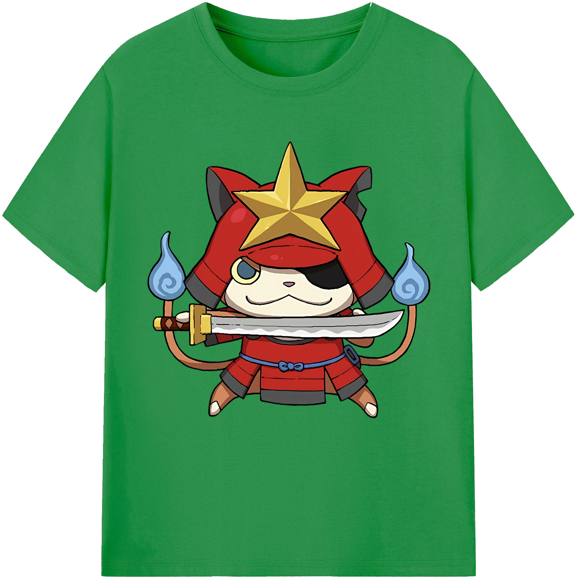 （画像用） 妖怪ウォッチ Yo-kai Watch レディースカジュアルプリントTシャツ（綿100％）
