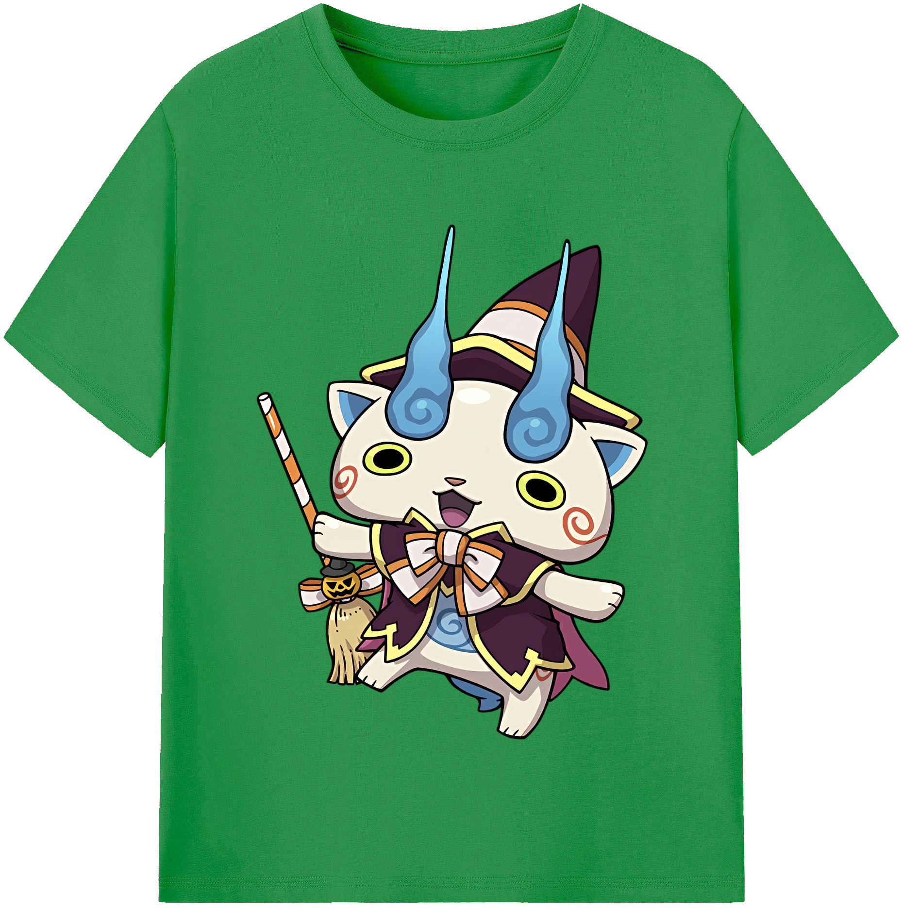 （画像用） 妖怪ウォッチ Yo-kai Watch レディースカジュアルプリントTシャツ（綿100％）