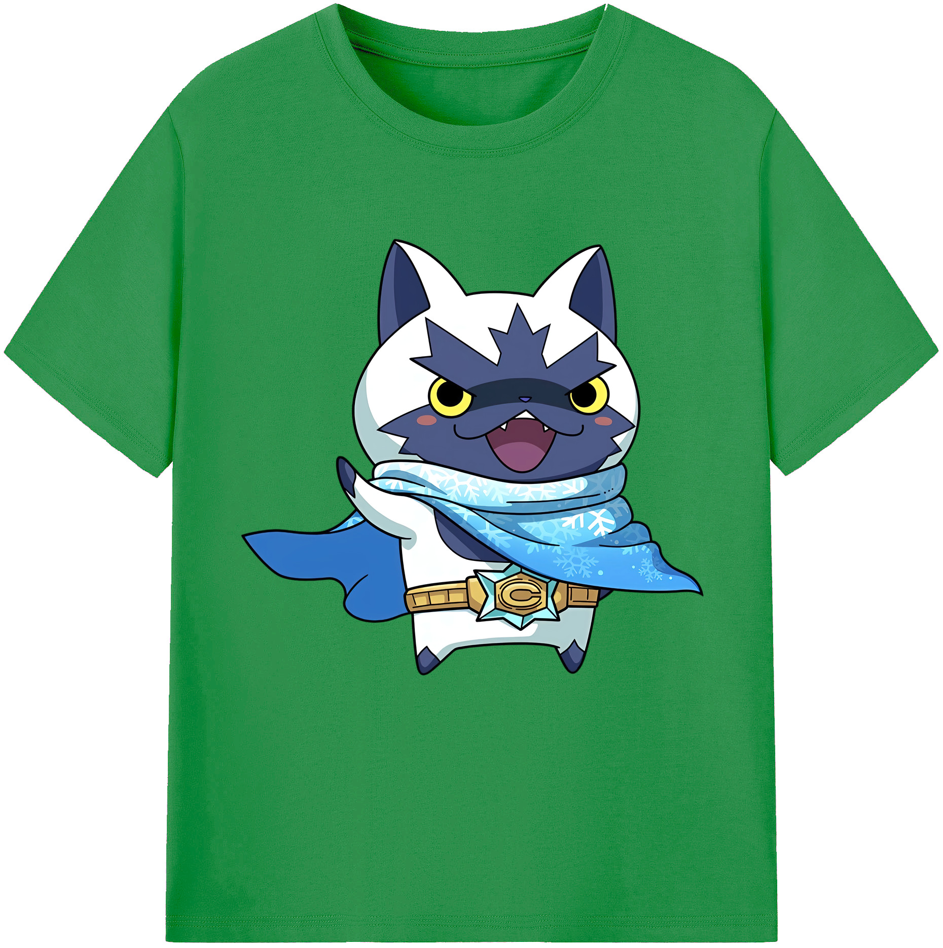 （画像用） 妖怪ウォッチ Yo-kai Watch レディースカジュアルプリントTシャツ（綿100％）