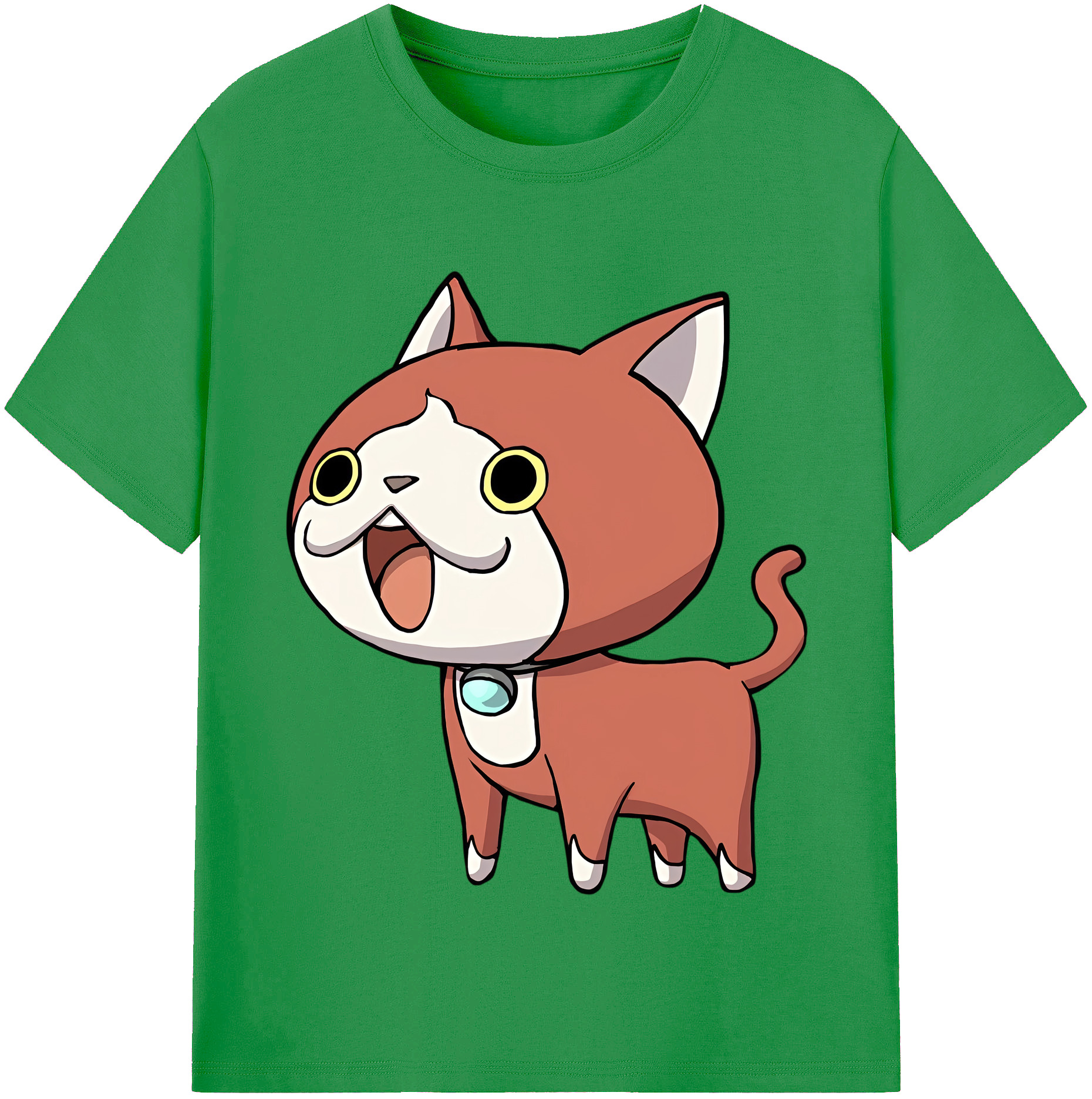 （画像用） 妖怪ウォッチ Yo-kai Watch レディースカジュアルプリントTシャツ（綿100％）