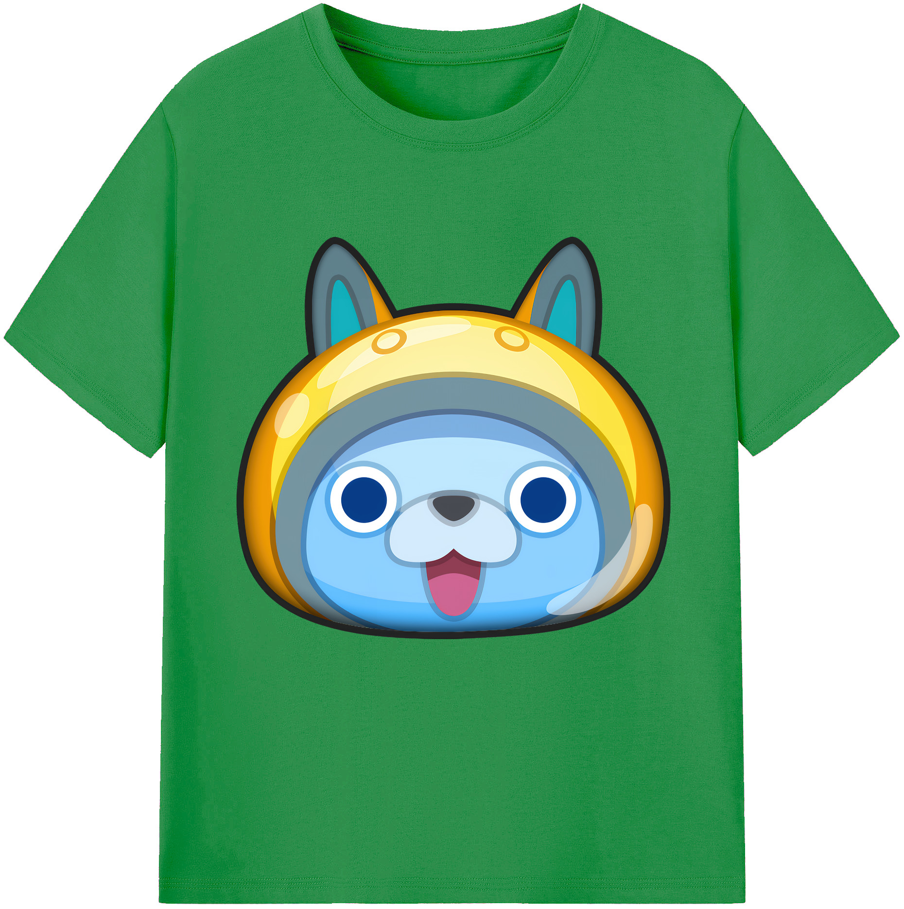（画像用） 妖怪ウォッチ Yo-kai Watch レディースカジュアルプリントTシャツ（綿100％）