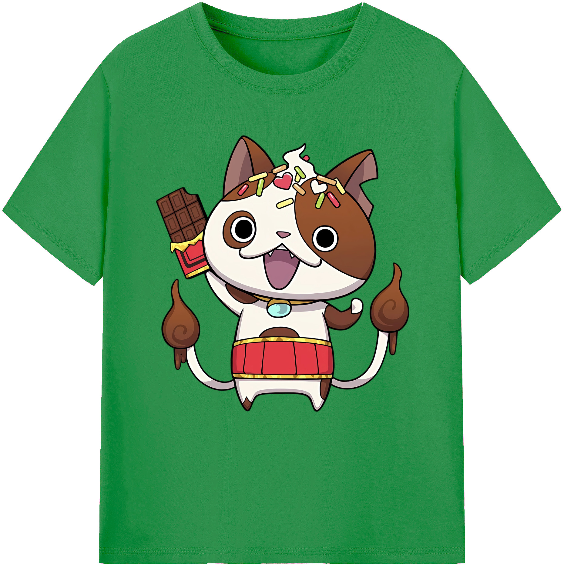 （画像用） 妖怪ウォッチ Yo-kai Watch レディースカジュアルプリントTシャツ（綿100％）