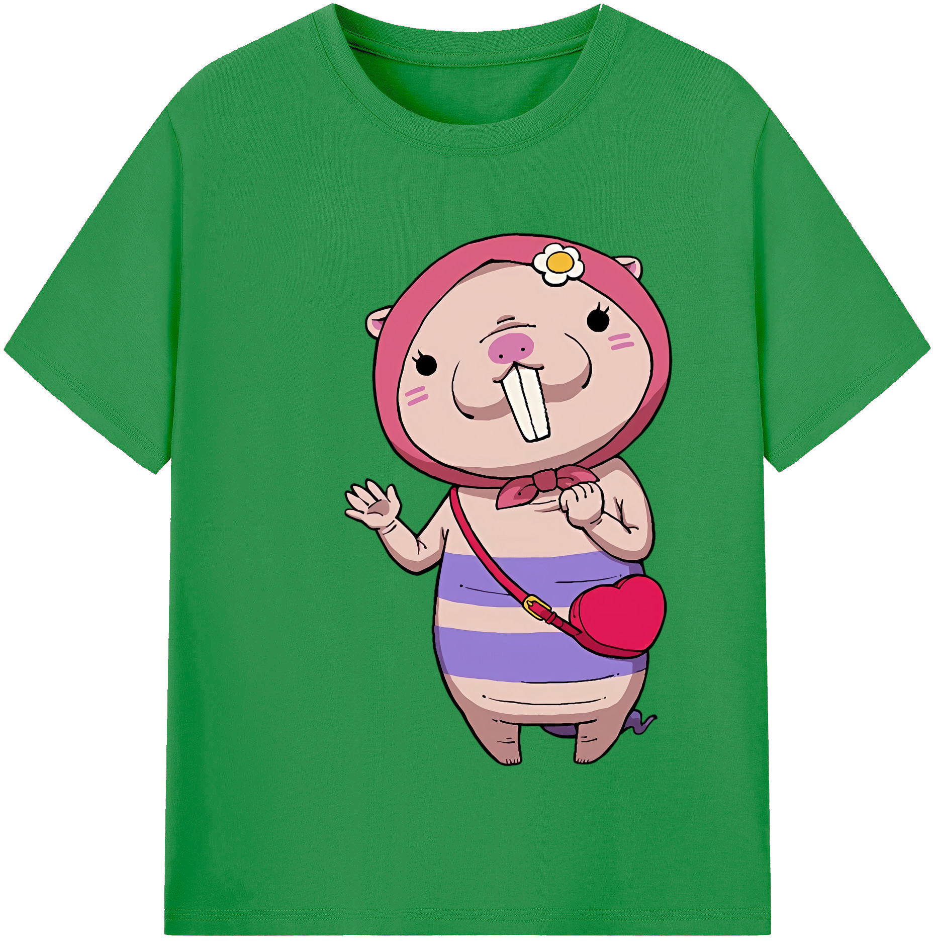 （画像用） 妖怪ウォッチ Yo-kai Watch レディースカジュアルプリントTシャツ（綿100％）