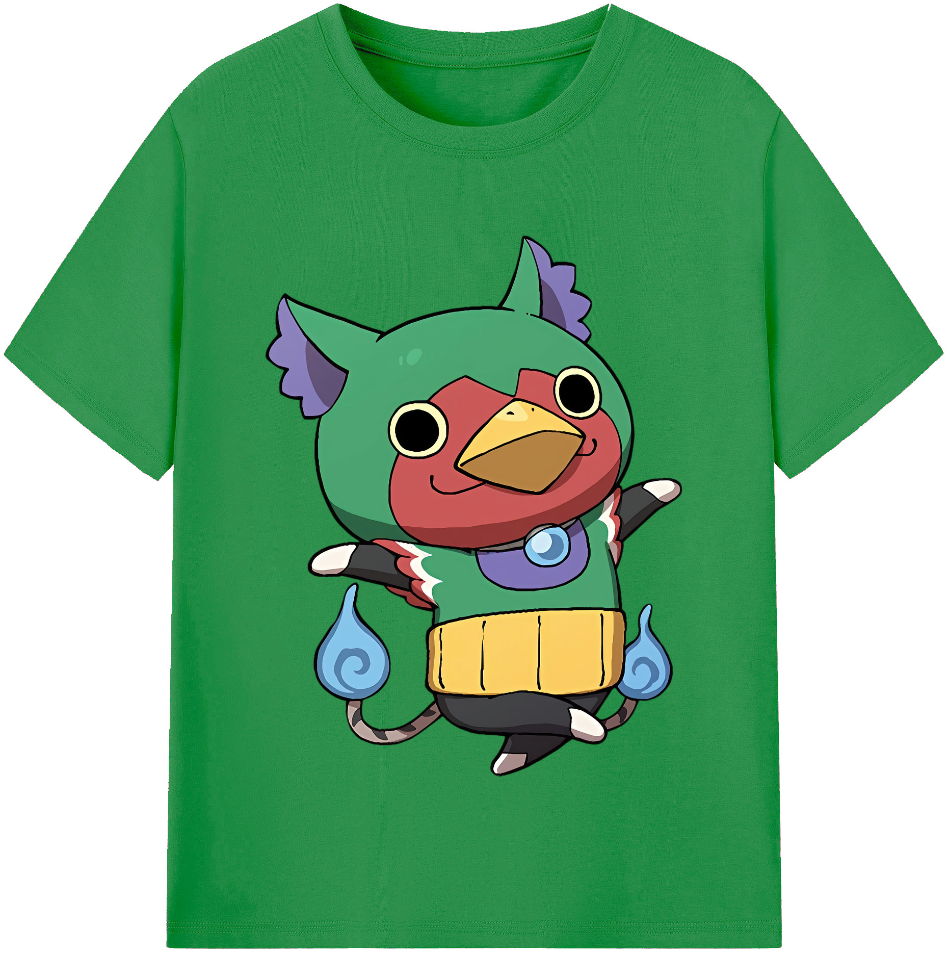 （画像用） 妖怪ウォッチ Yo-kai Watch レディースカジュアルプリントTシャツ（綿100％）