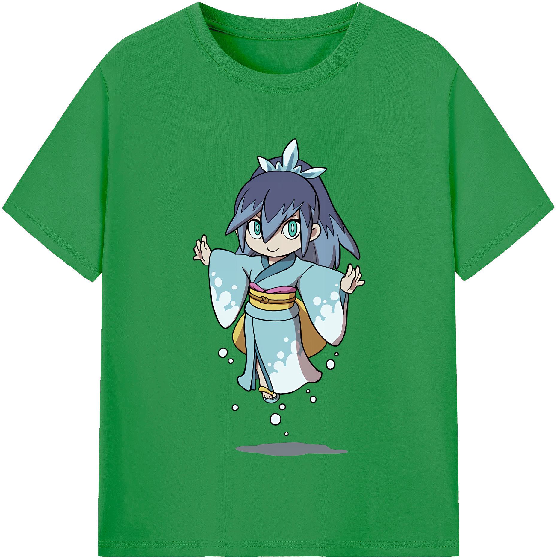 （画像用） 妖怪ウォッチ Yo-kai Watch レディースカジュアルプリントTシャツ（綿100％）